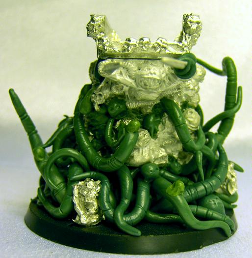 Chaos, Conversion, Epidemius, Greenstuff, Mod, Nurgle, Work In Progress