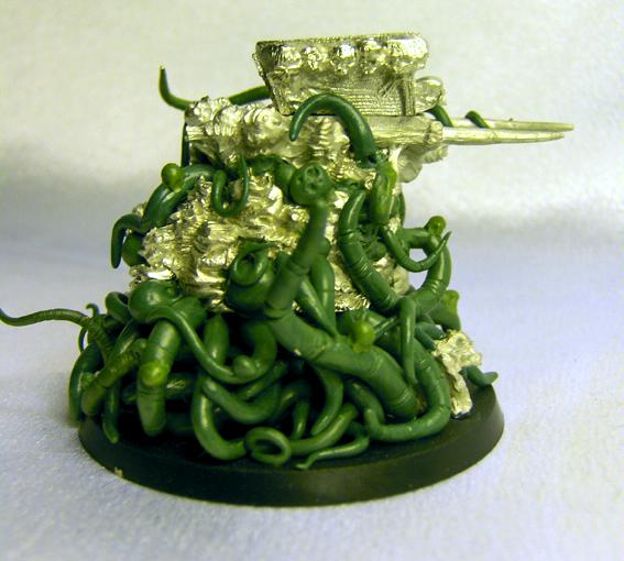 Chaos, Conversion, Epidemius, Greenstuff, Mod, Nurgle, Work In Progress