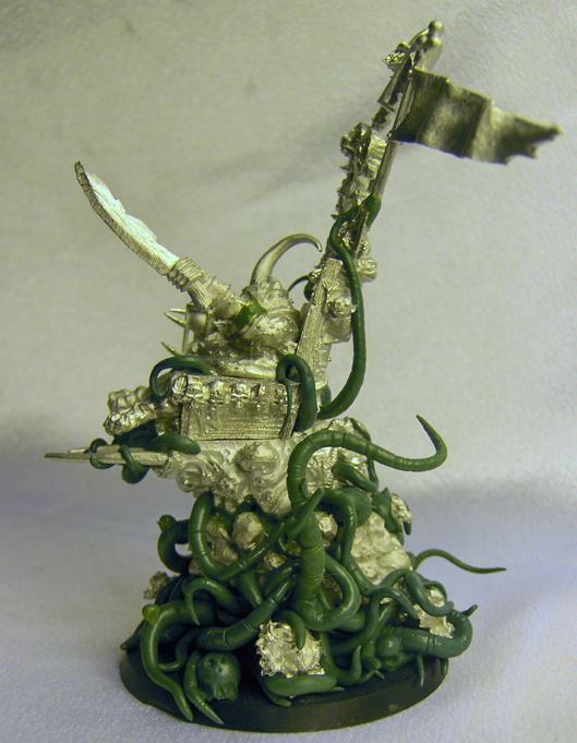 Chaos, Conversion, Epidemius, Greenstuff, Mod, Nurgle, Work In Progress