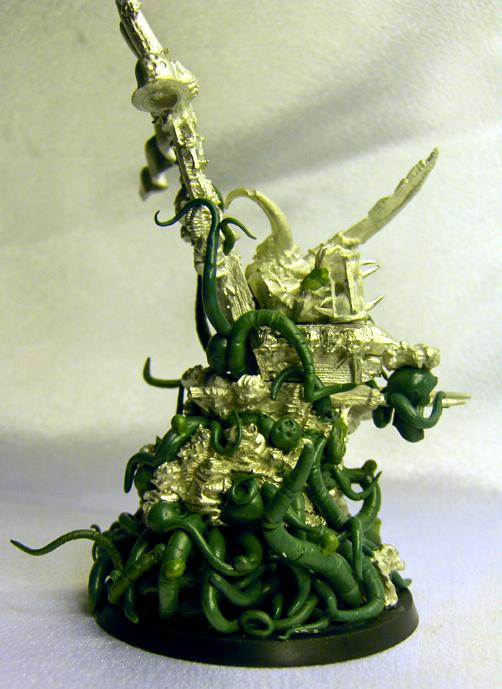 Chaos, Conversion, Epidemius, Greenstuff, Mod, Nurgle, Work In Progress