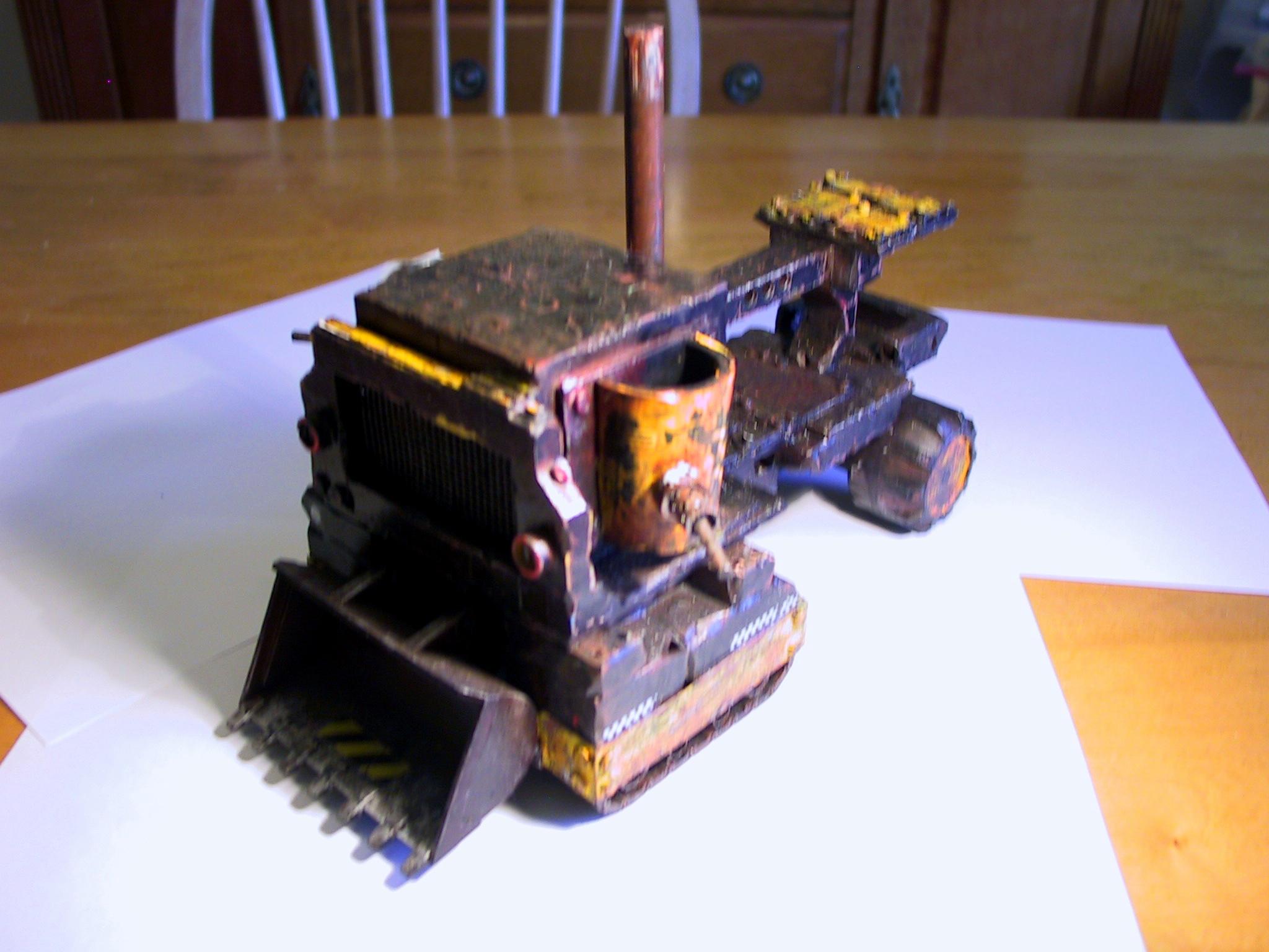 Battlewagon, Conversion, Massive, Orks, Work In Progress