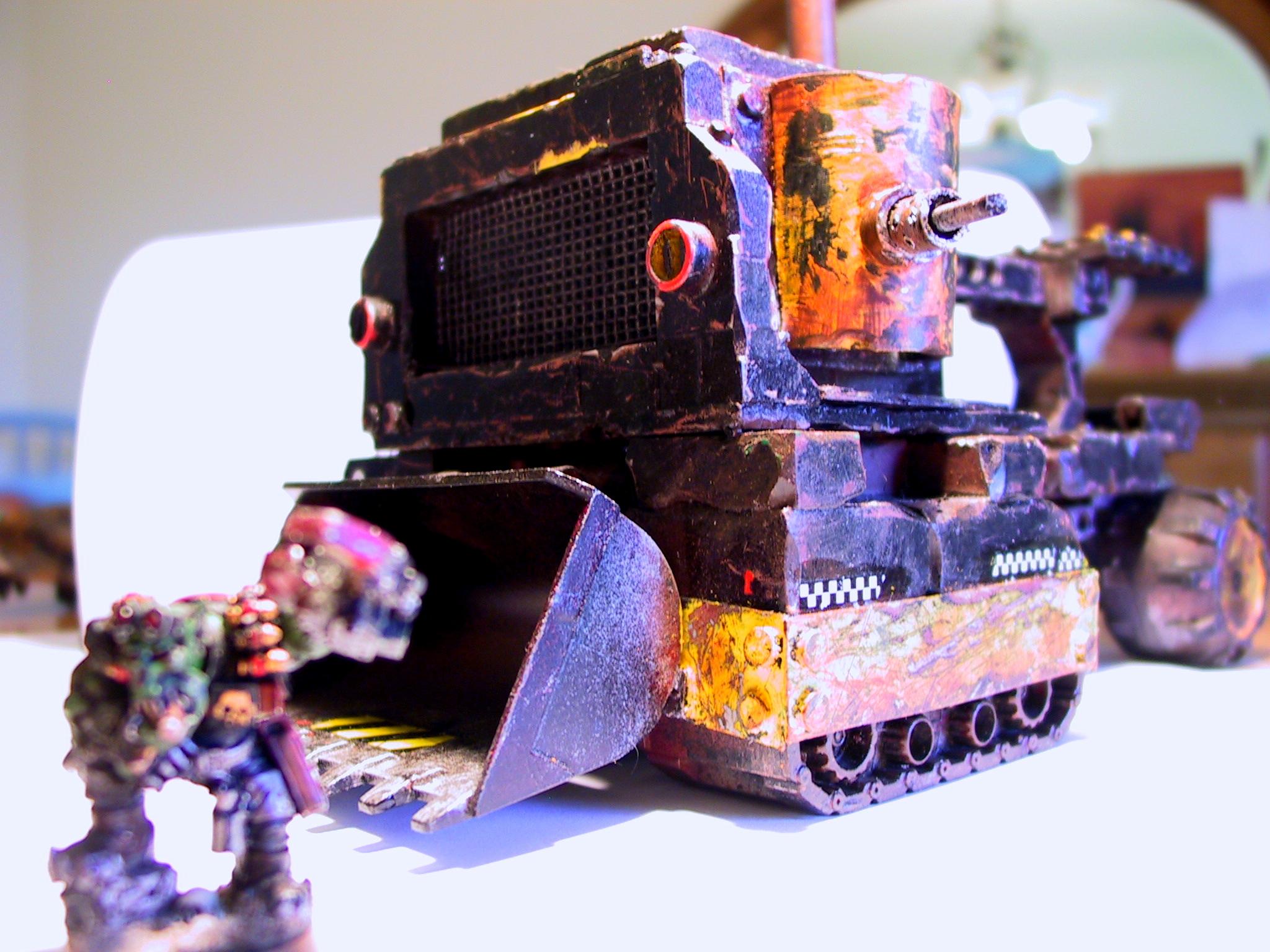 Battlewagon, Conversion, Massive, Orks, Work In Progress
