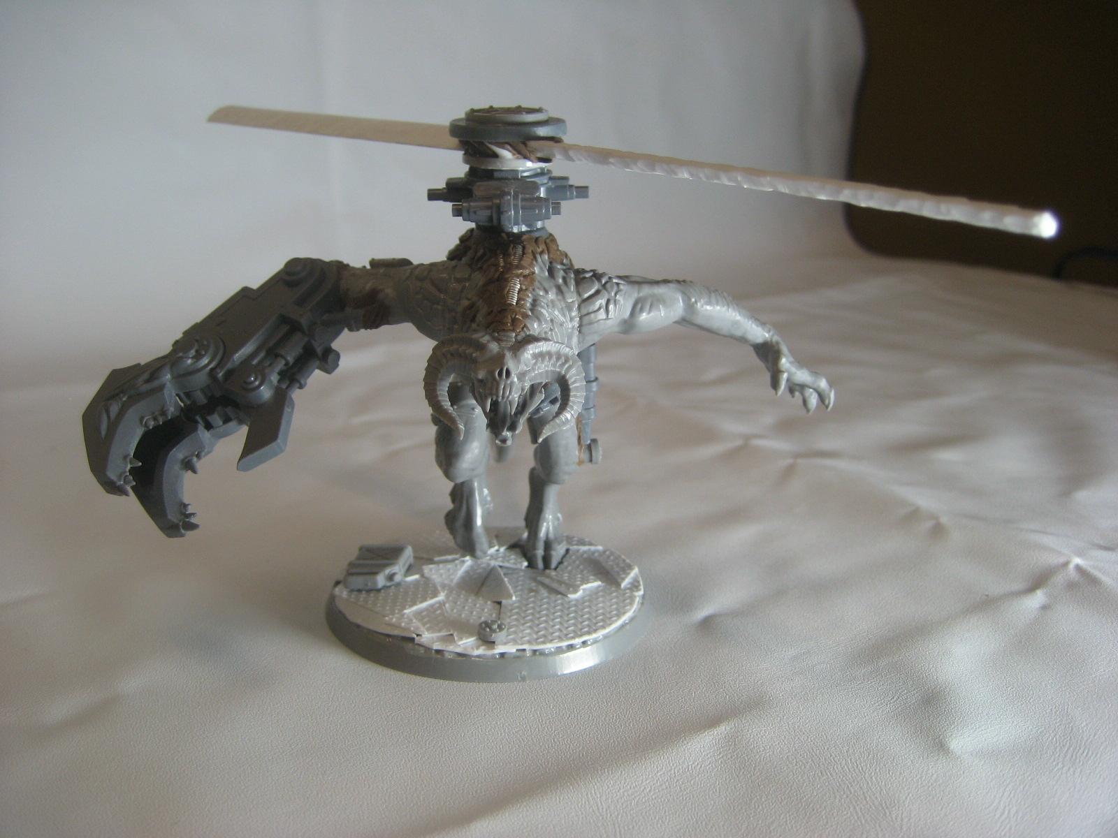 Balrog, Bloodthirster, Cyborg, Daemons, Helicopter, Khorne