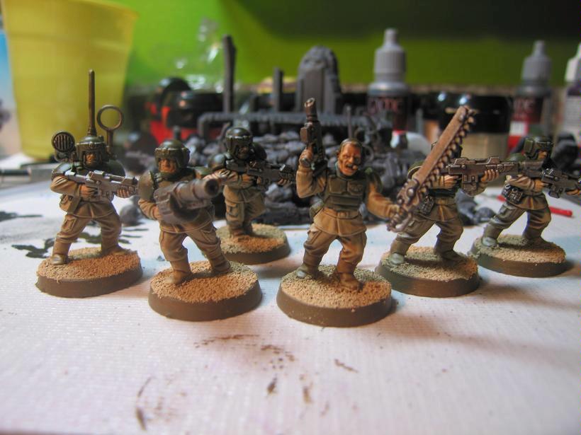 Imperial Guard, Infantry Squad, Warhammer 40,000