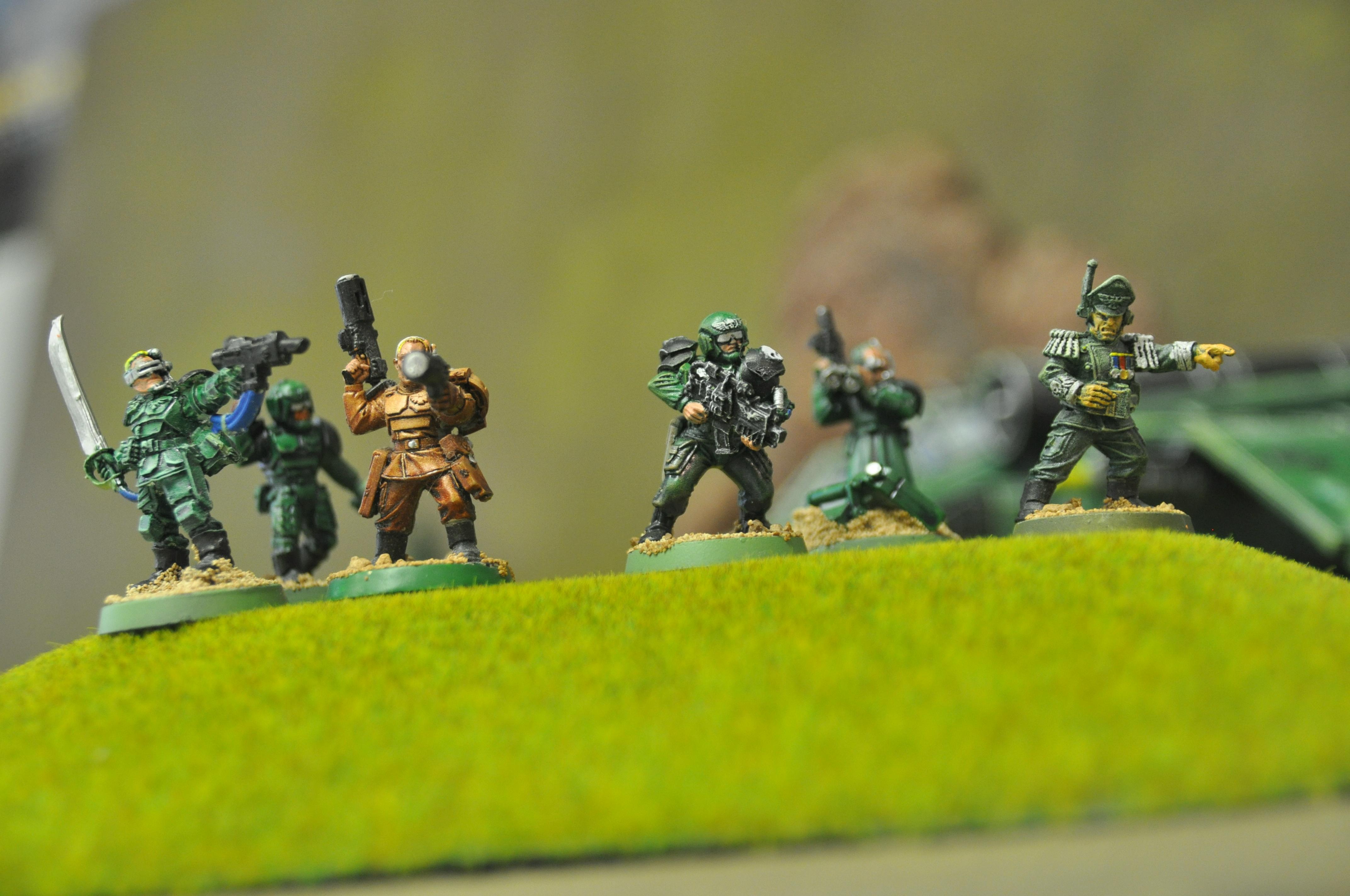 Imperial Guard Command Squad