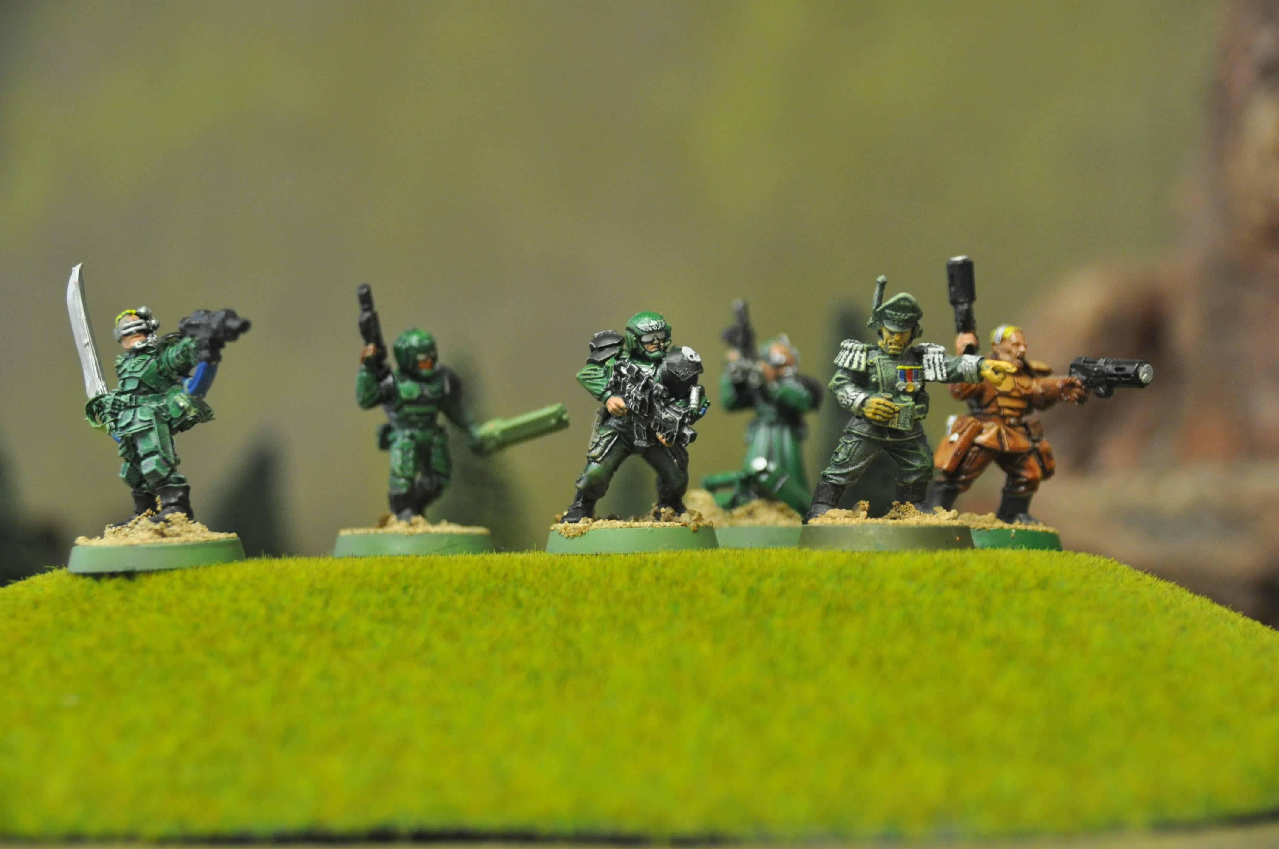 Command Squad, Imperial Guard, Officer