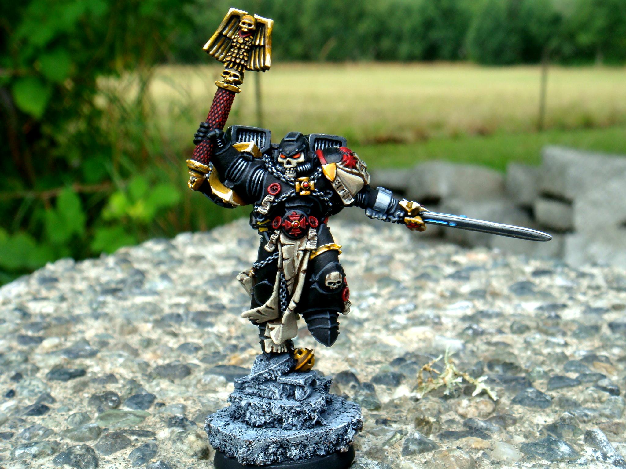Assault, Badass, Chaplain, Conversion, Space Marines, Warhammer 40,000