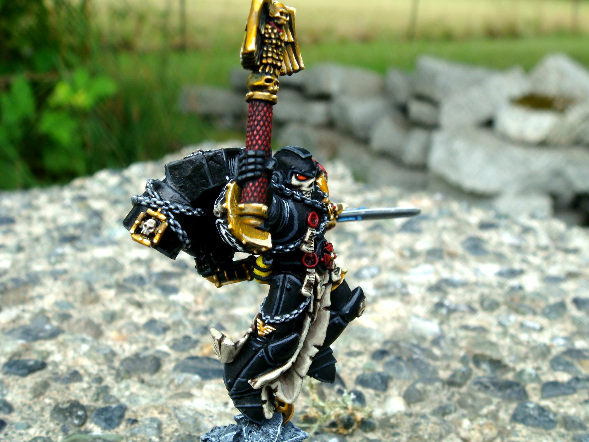 Chaplain, Jump Troop, Sci Fi, Space Marines, Warhammer 40,000