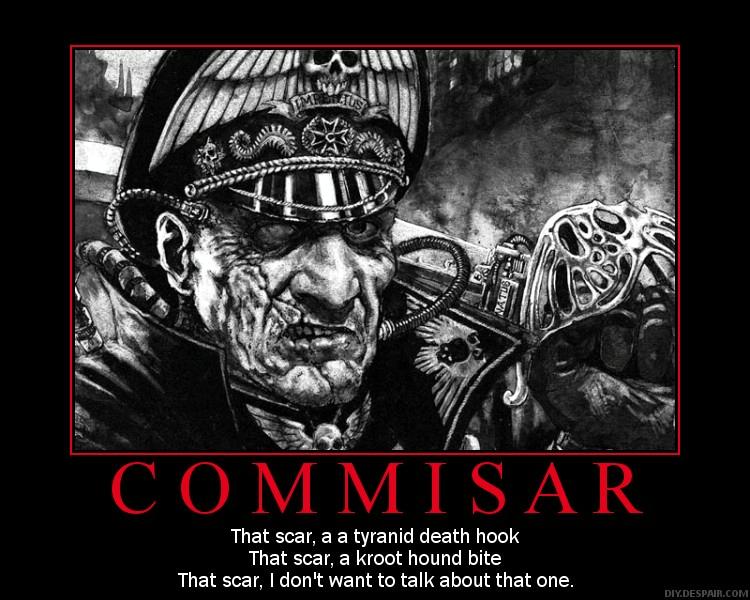 warhammer 40k commissar quotes