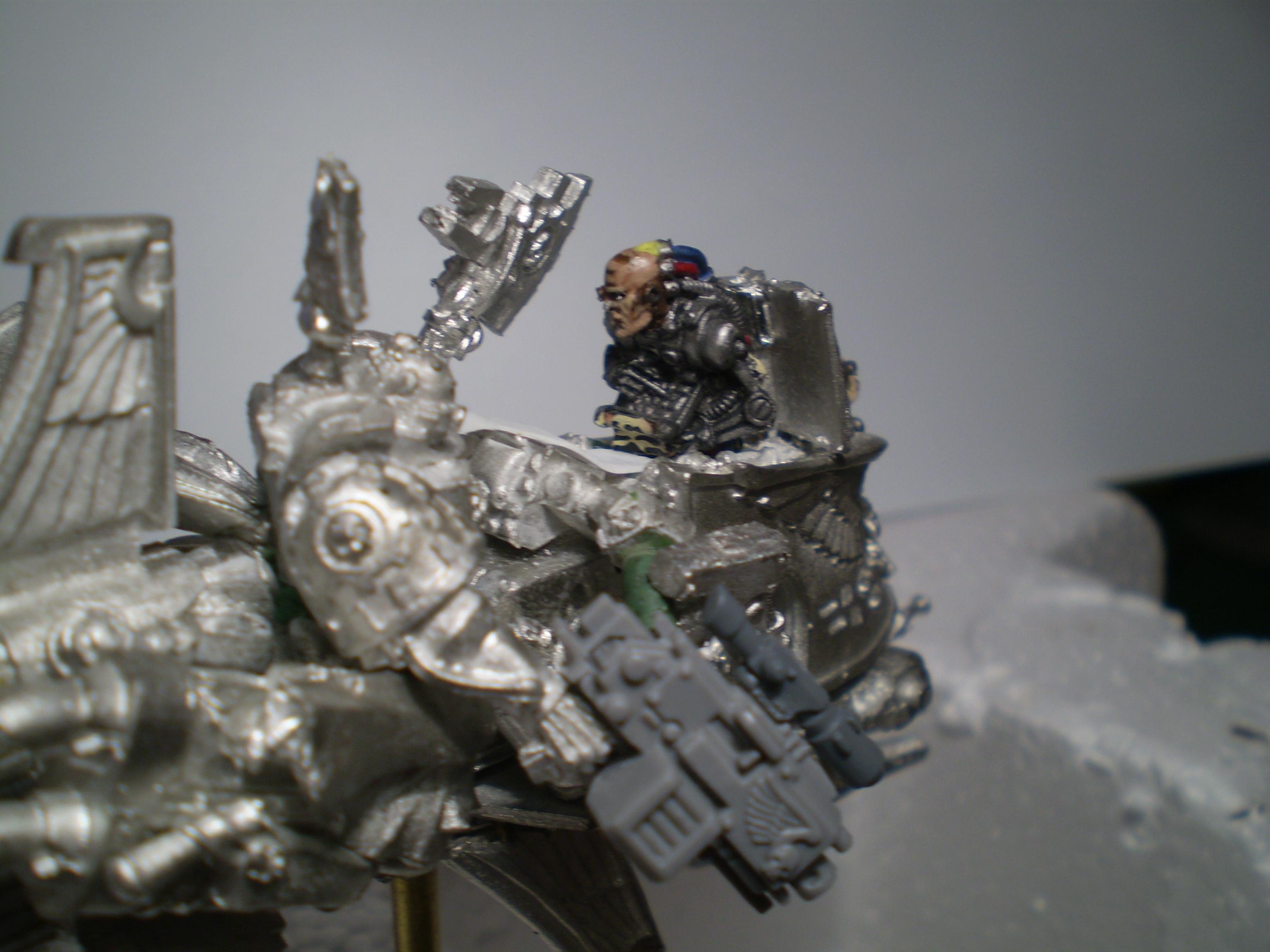 Bike, Dark Angels. Warhammer 40k, Headquarters, Master Of The Forge, Space Marines, Techmarine, Work In Progress