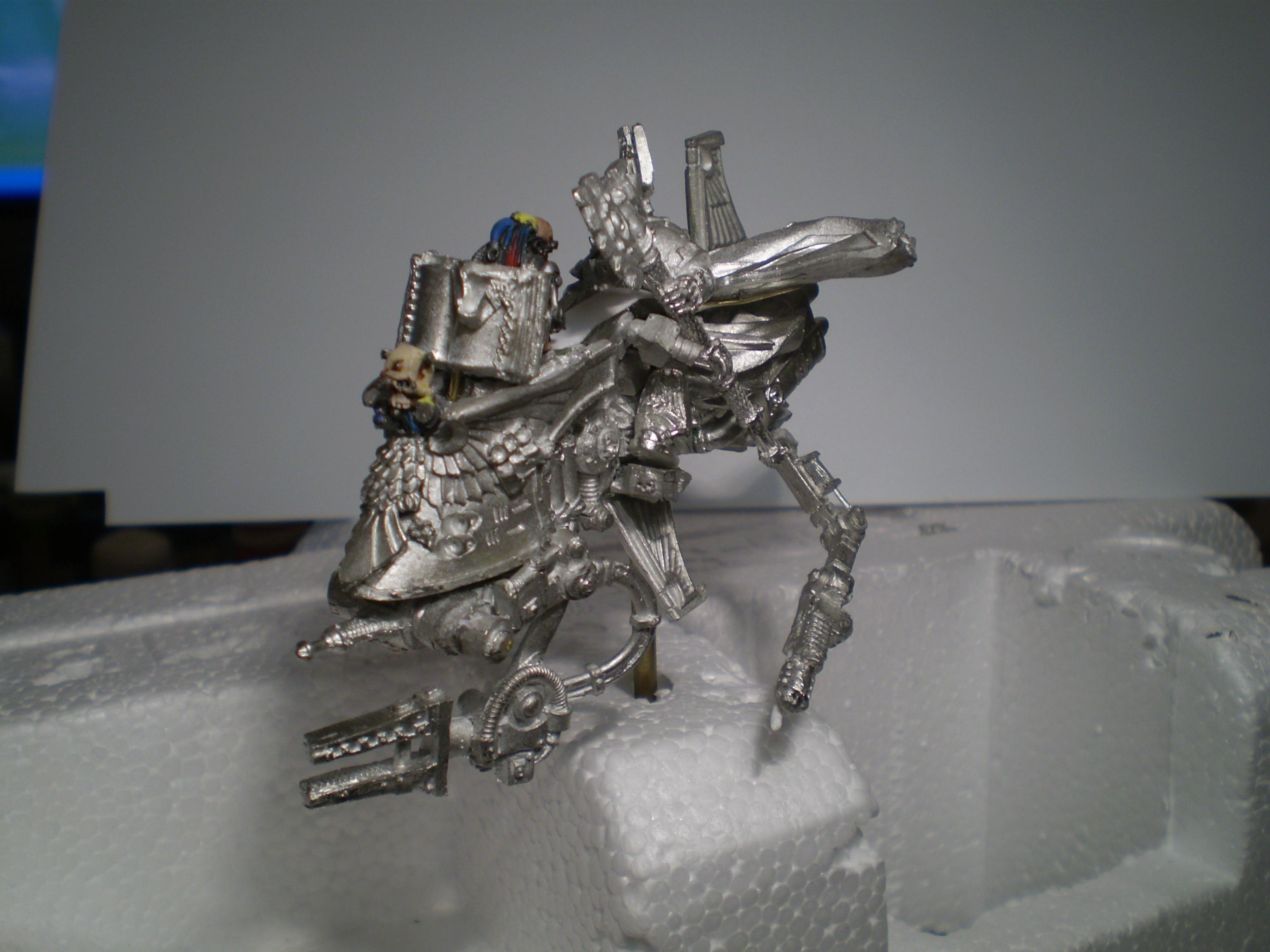 Bike, Dark Angels. Warhammer 40k, Headquarters, Master Of The Forge, Space Marines, Techmarine, Work In Progress