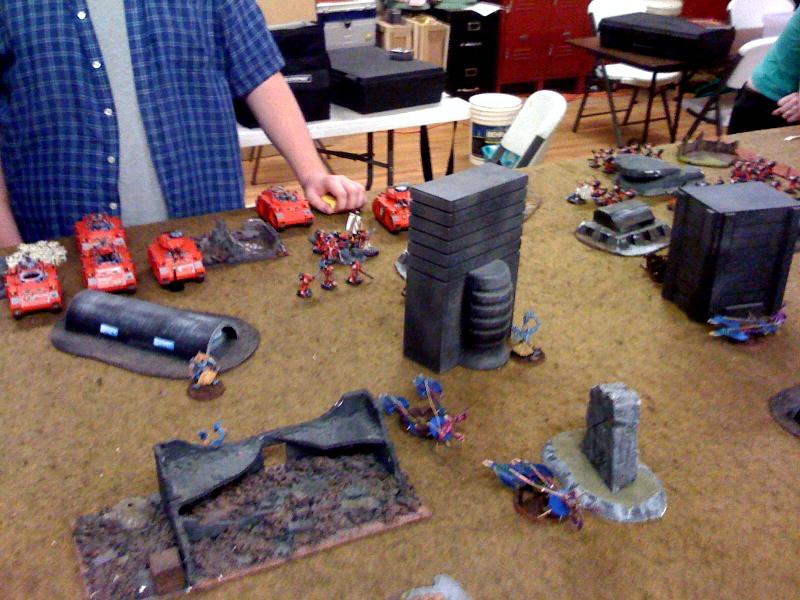 Battle Report, Black Templars, Daemons, Tzeentch