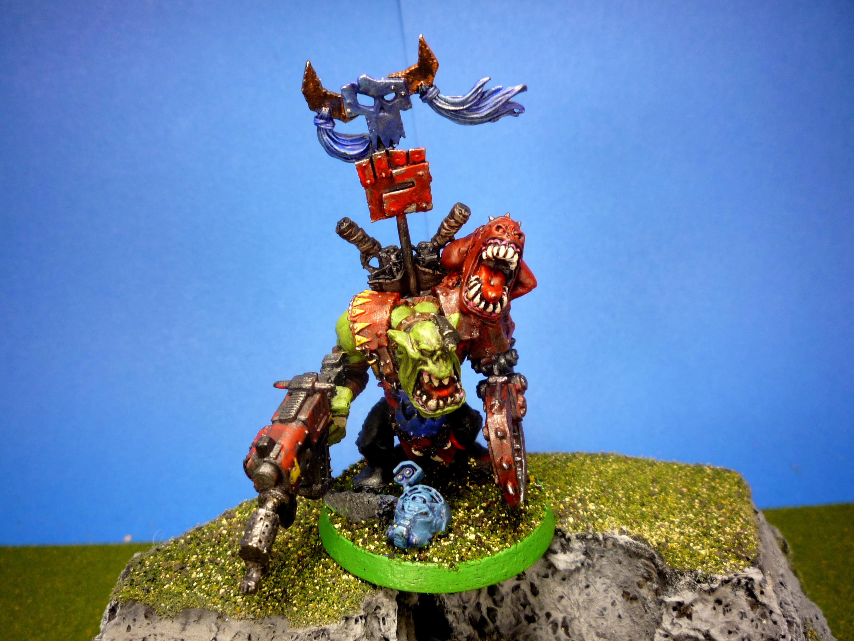 Headquarters, Orks, Warboss, Warhammer 40,000, Warhammer Fantasy
