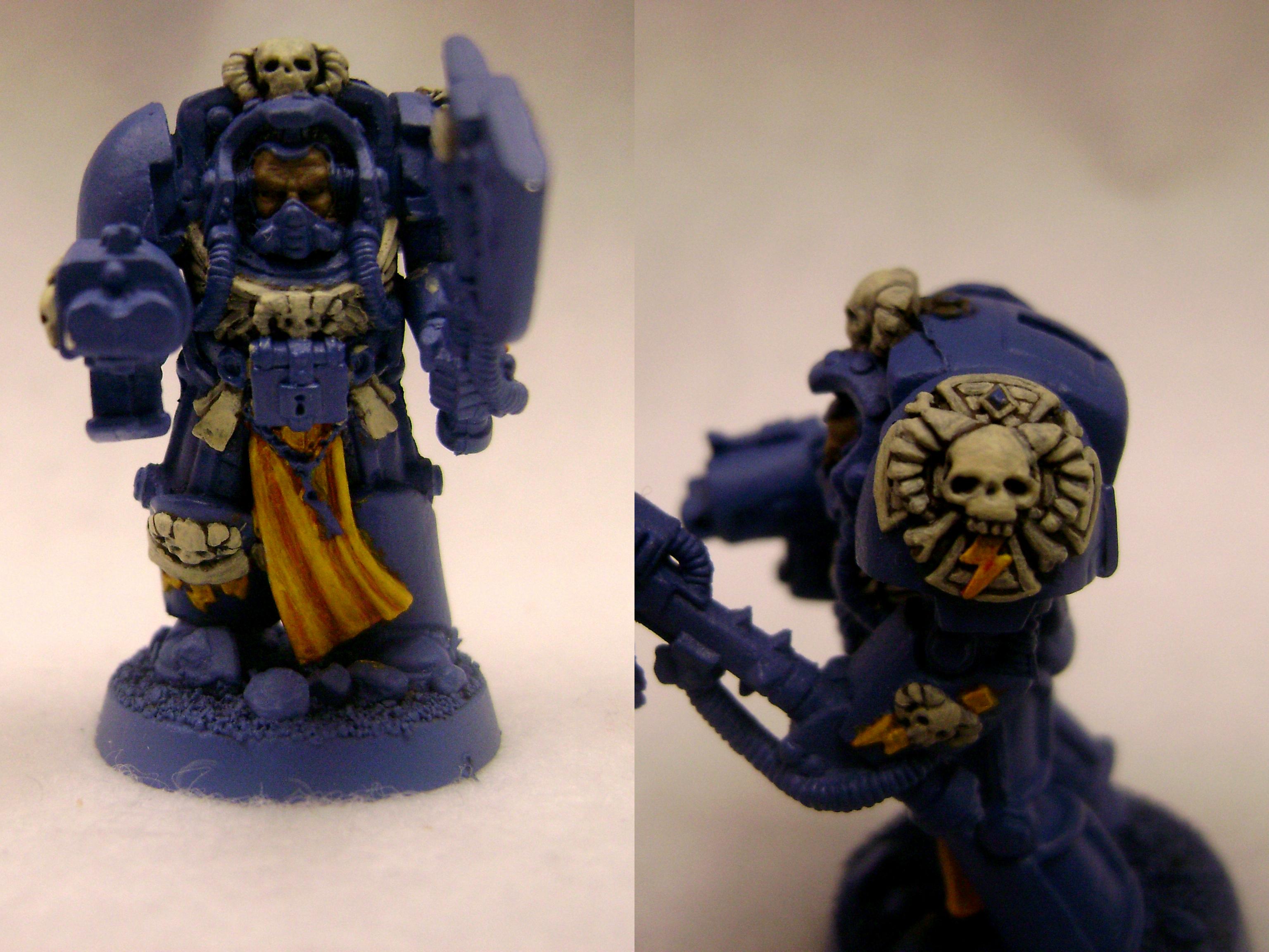 2nd Edition, Librarian, Space Marines, Terminator Armor, Ultramarines
