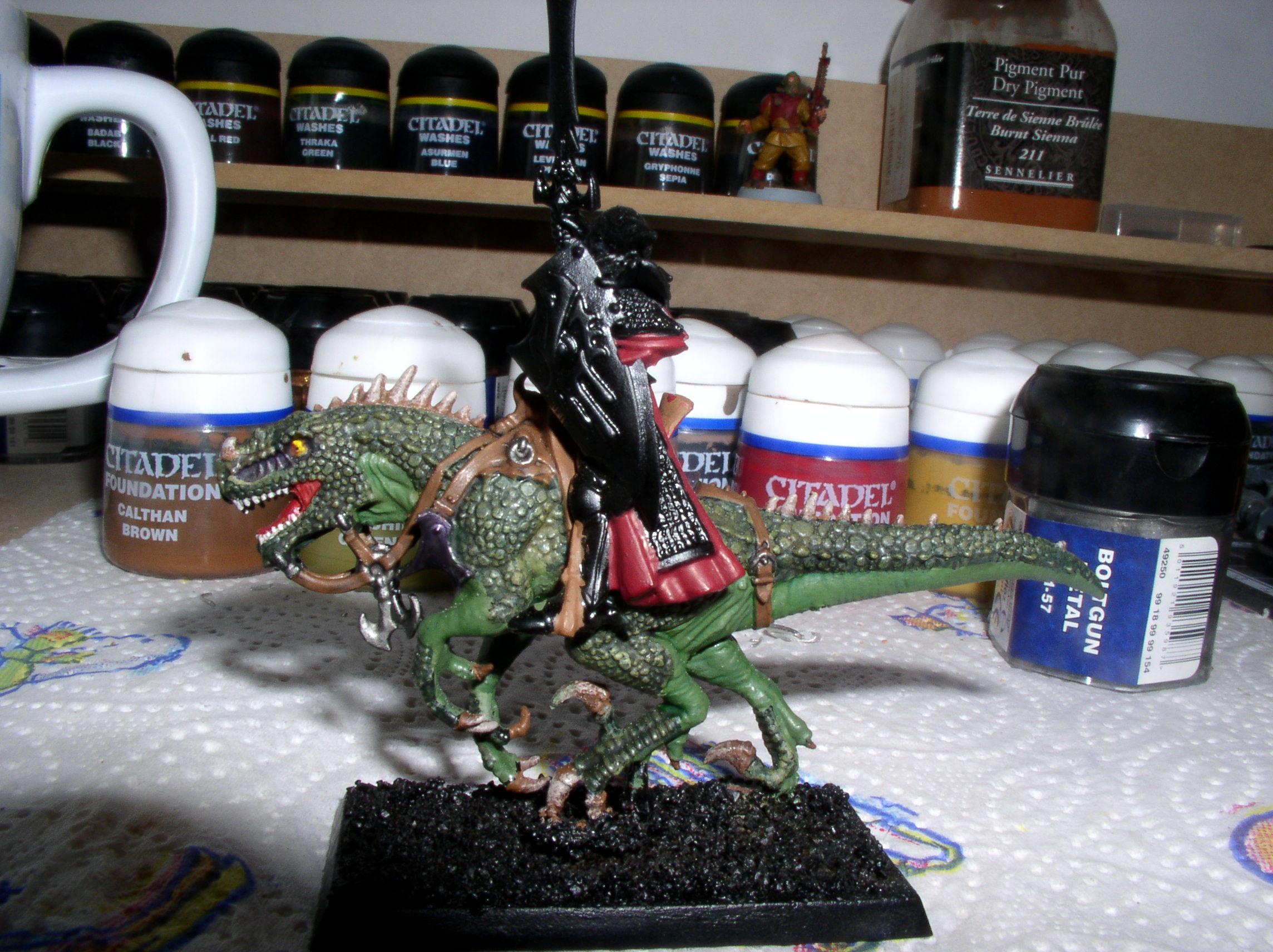 Cold One, Dark Elves, Warhammer Fantasy