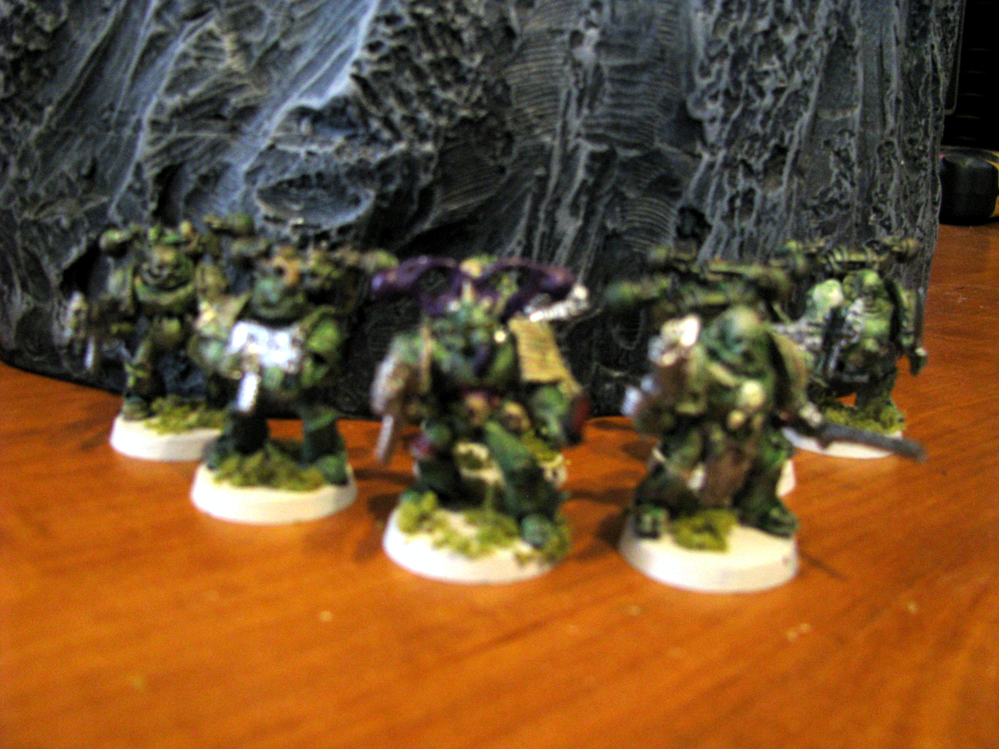Chaos, Nurgle, Plague, Space, Space Marines