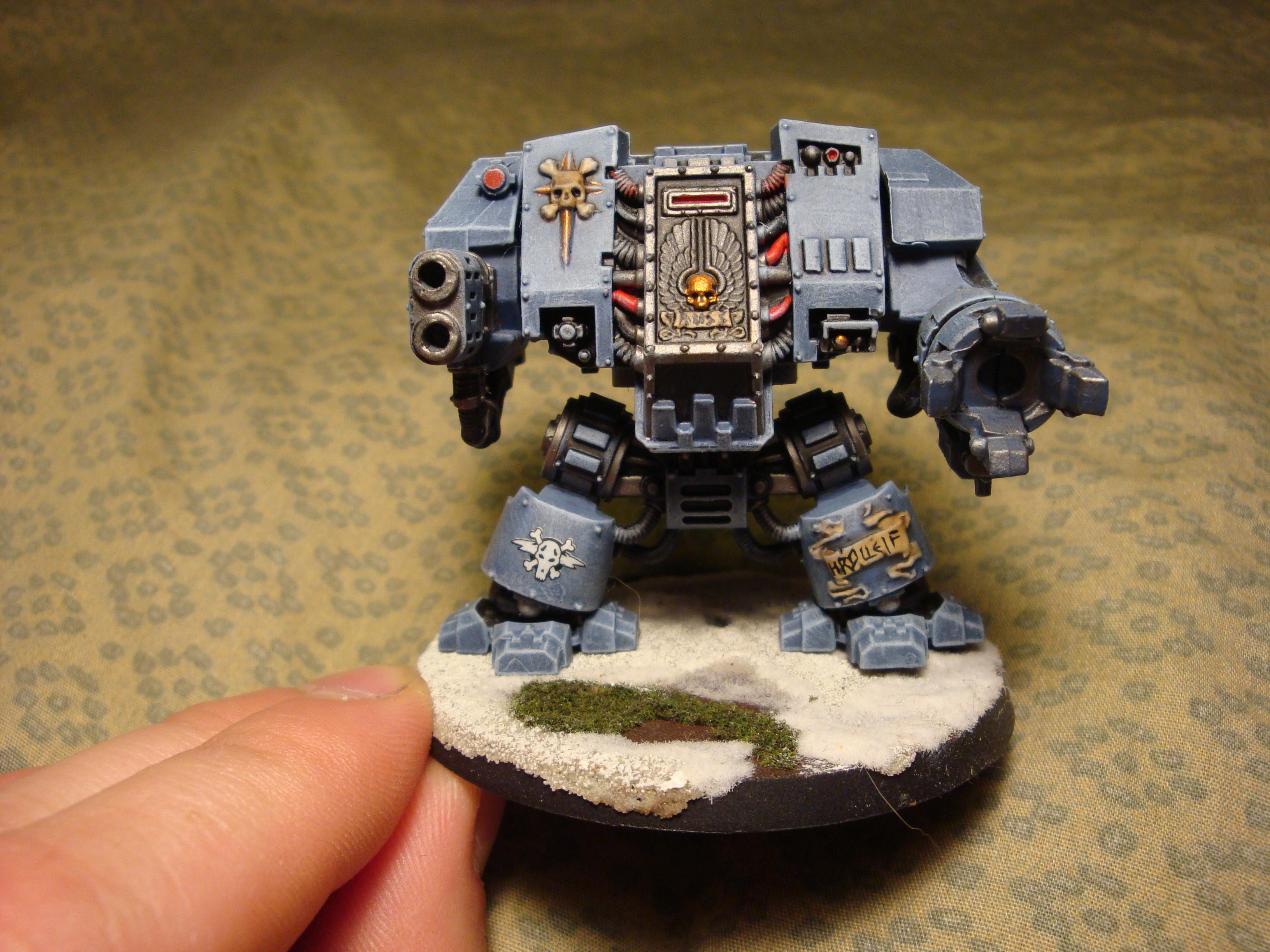 Dreadnought, Space Marines, Space Wolves