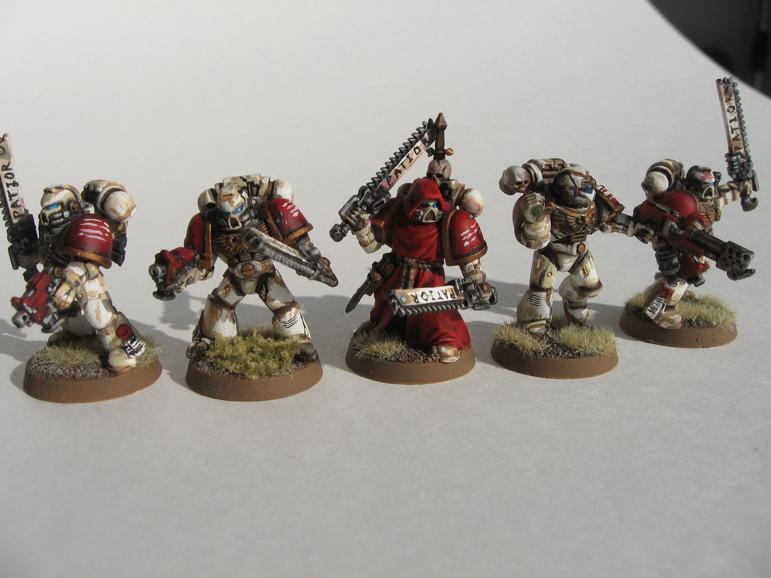 Angelica, Patior, Space Marines, Work In Progress