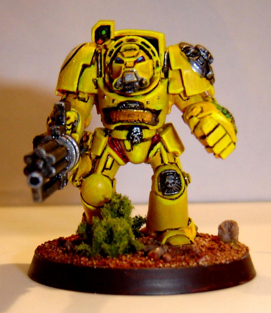 Imperial Fist Terminator front view