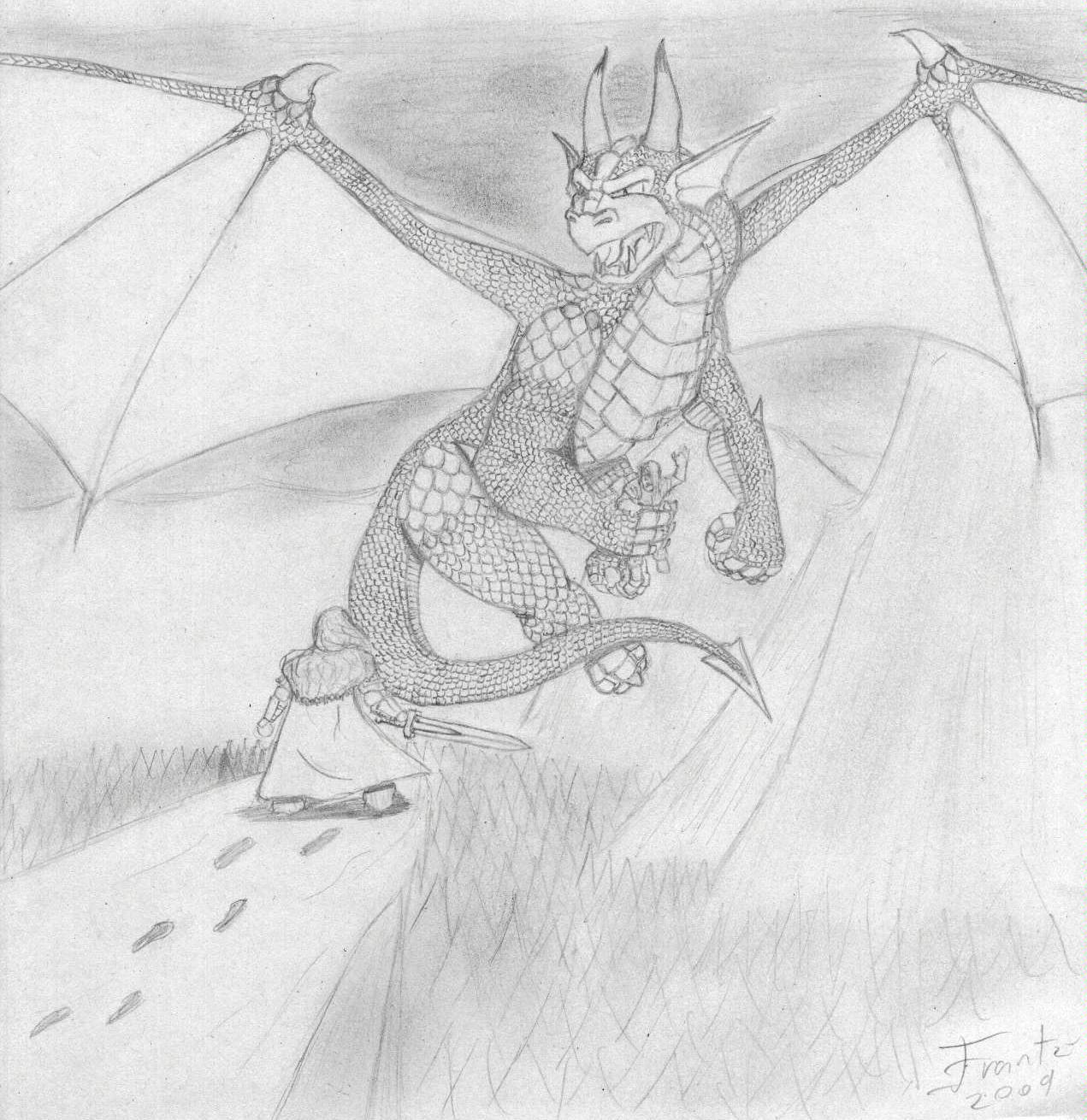 Artwork, Dragon's rage