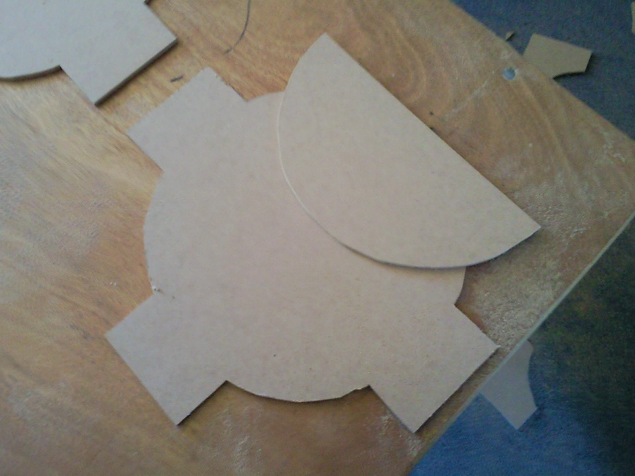 Cutting of Base templates