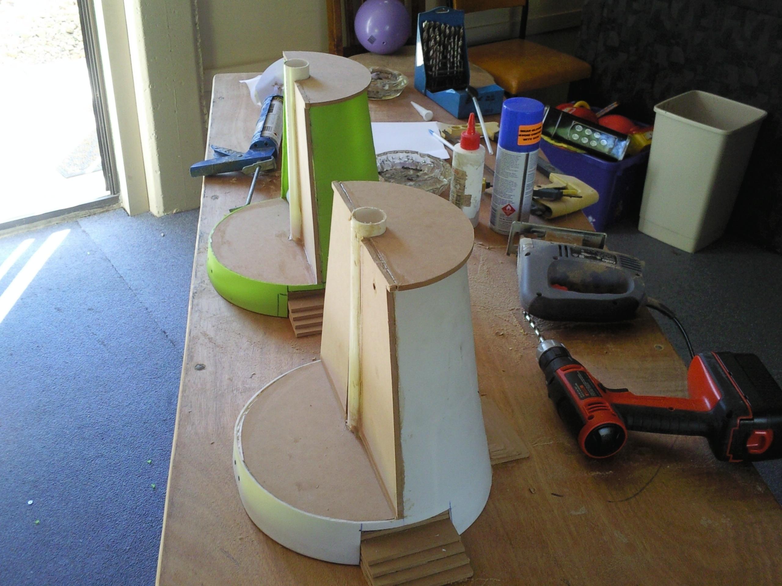 Feet are ready for doors and windows/fire points. Will be working on these during the week