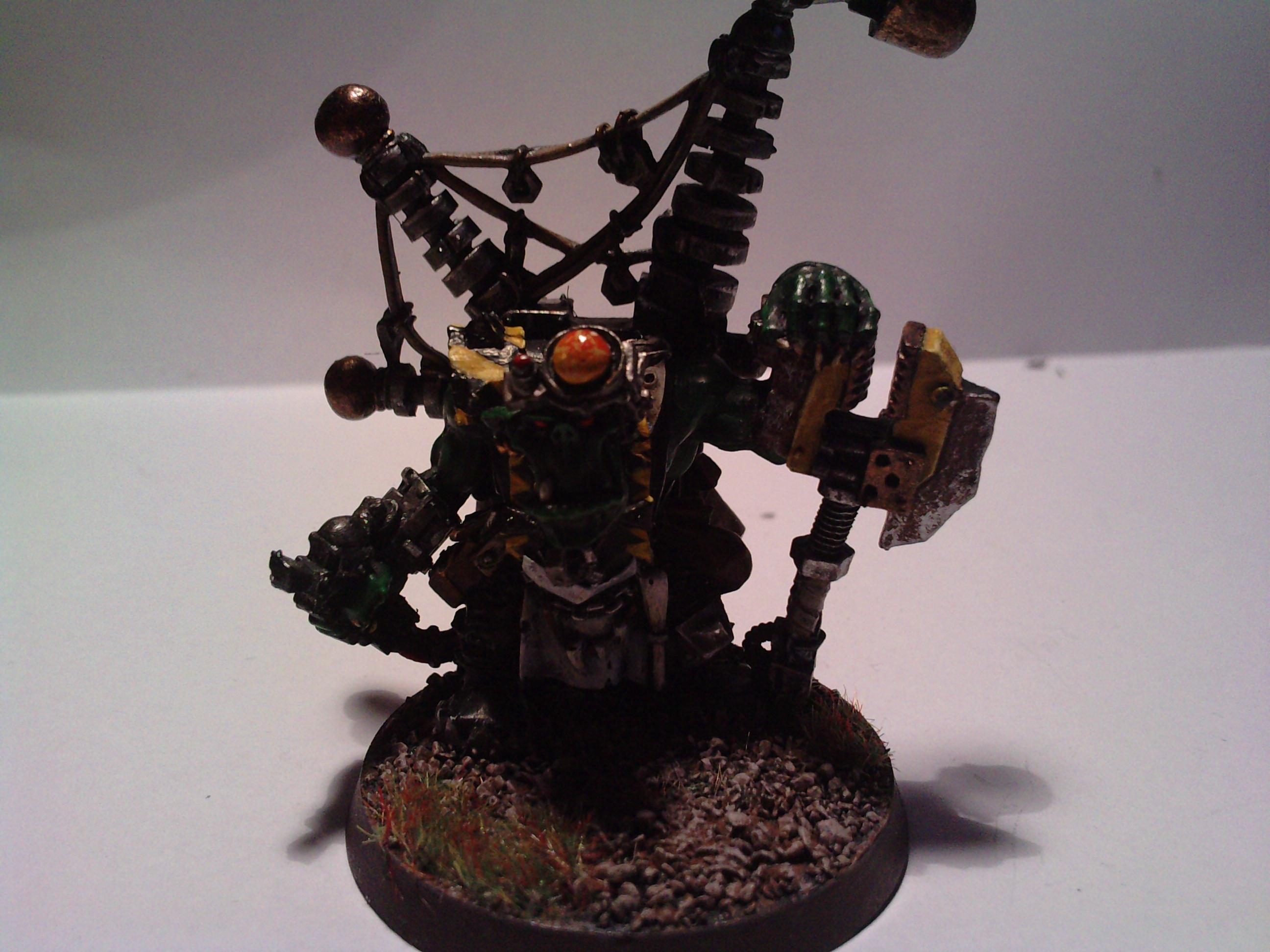 mek up close, liked the darkness in it, the eyes seem to glow