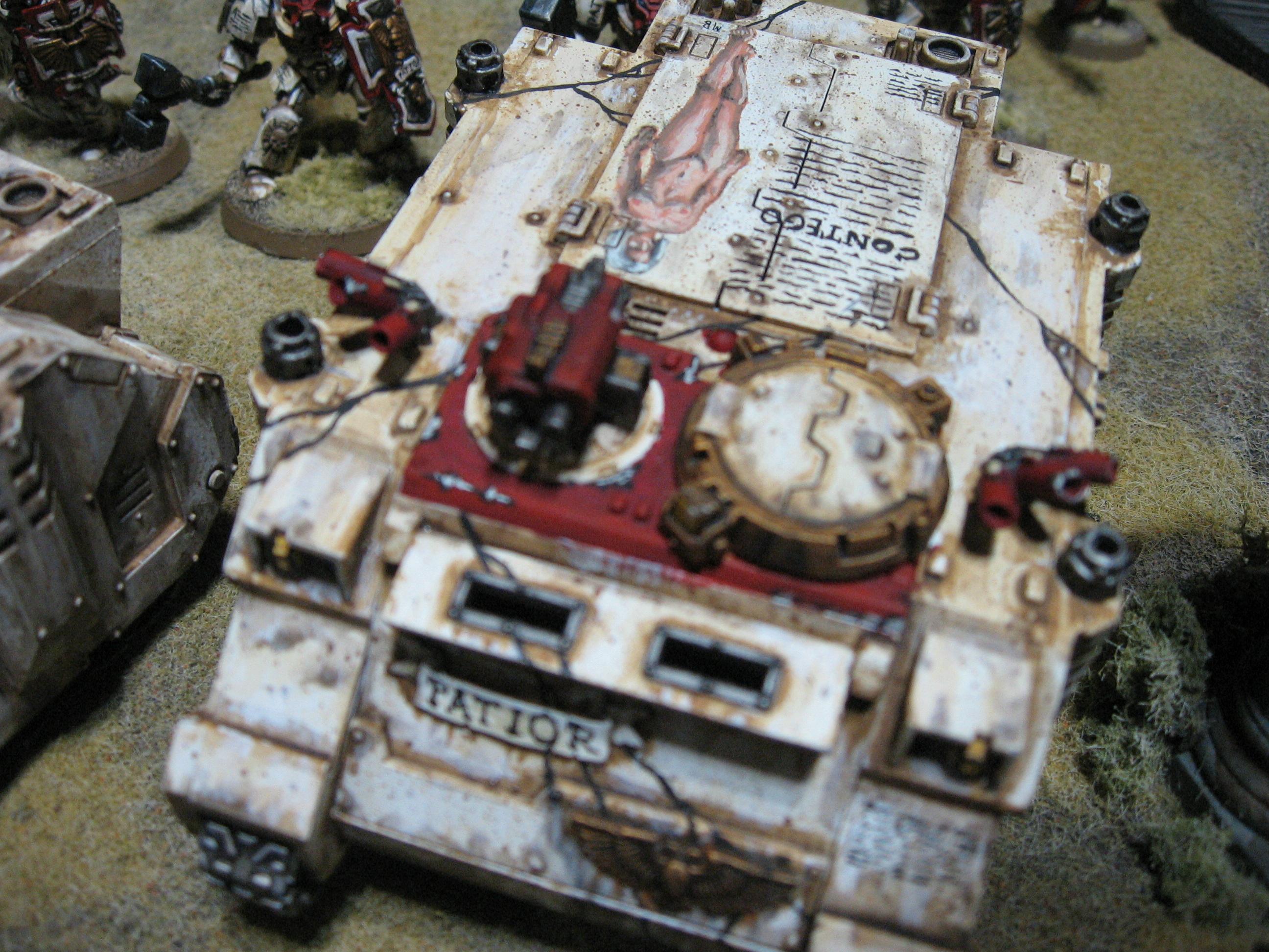 Awesome, Freehand, Space Marine Rhino, Warhammer 40,000