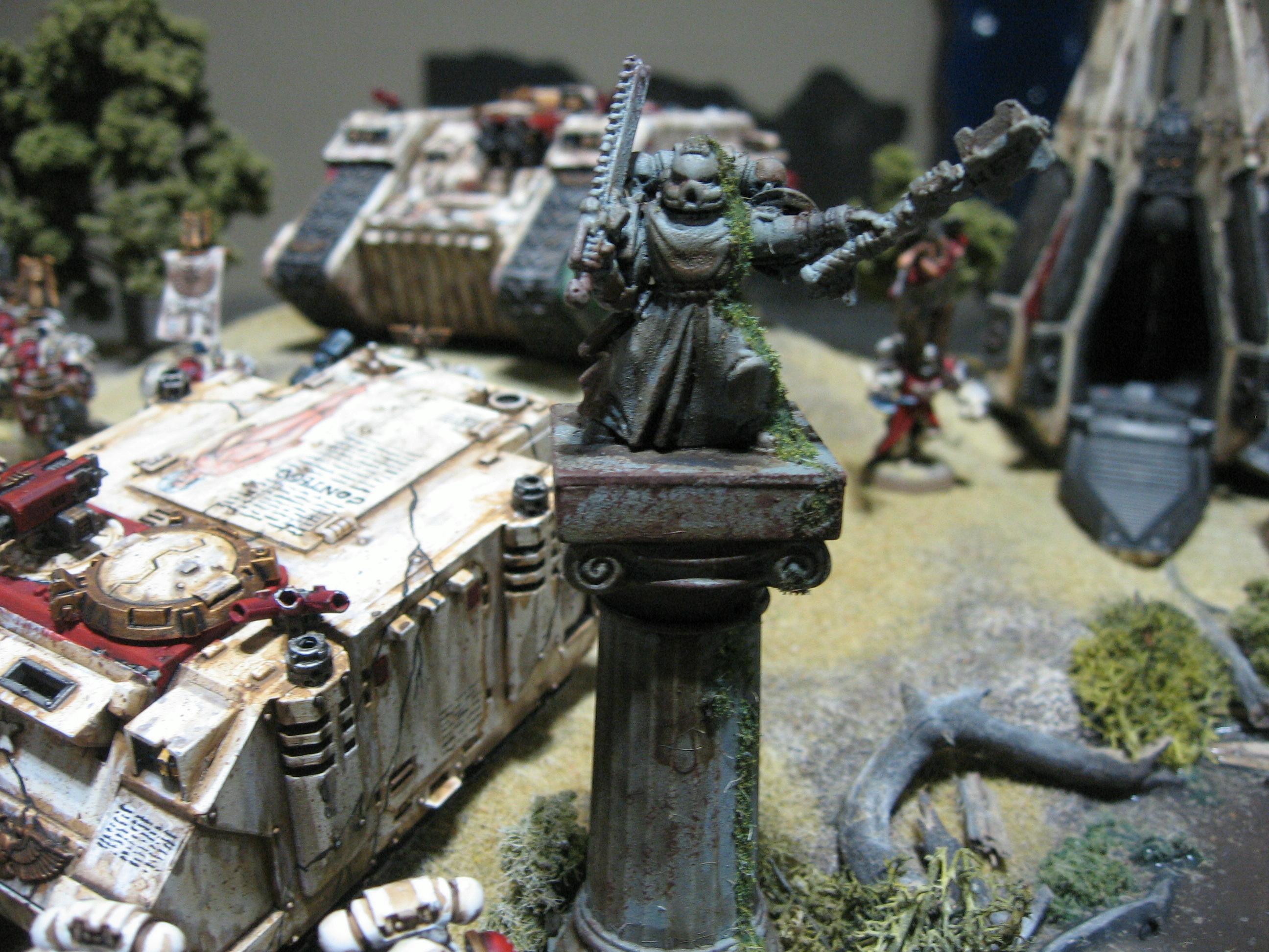 Adeptus Astartes, Space Marines, Statue, Terrain