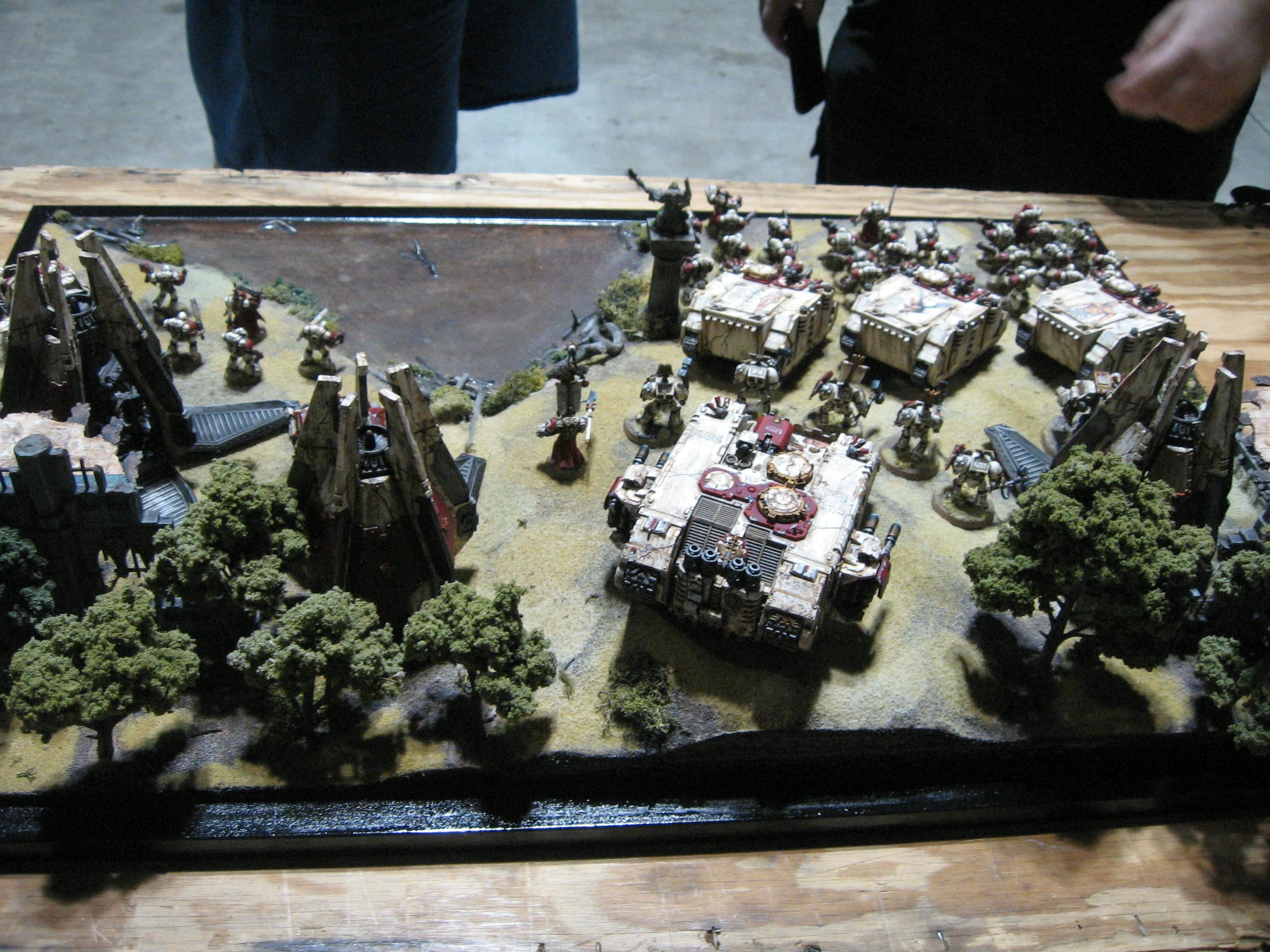 Display, Showcase, Space Marines, Terrain