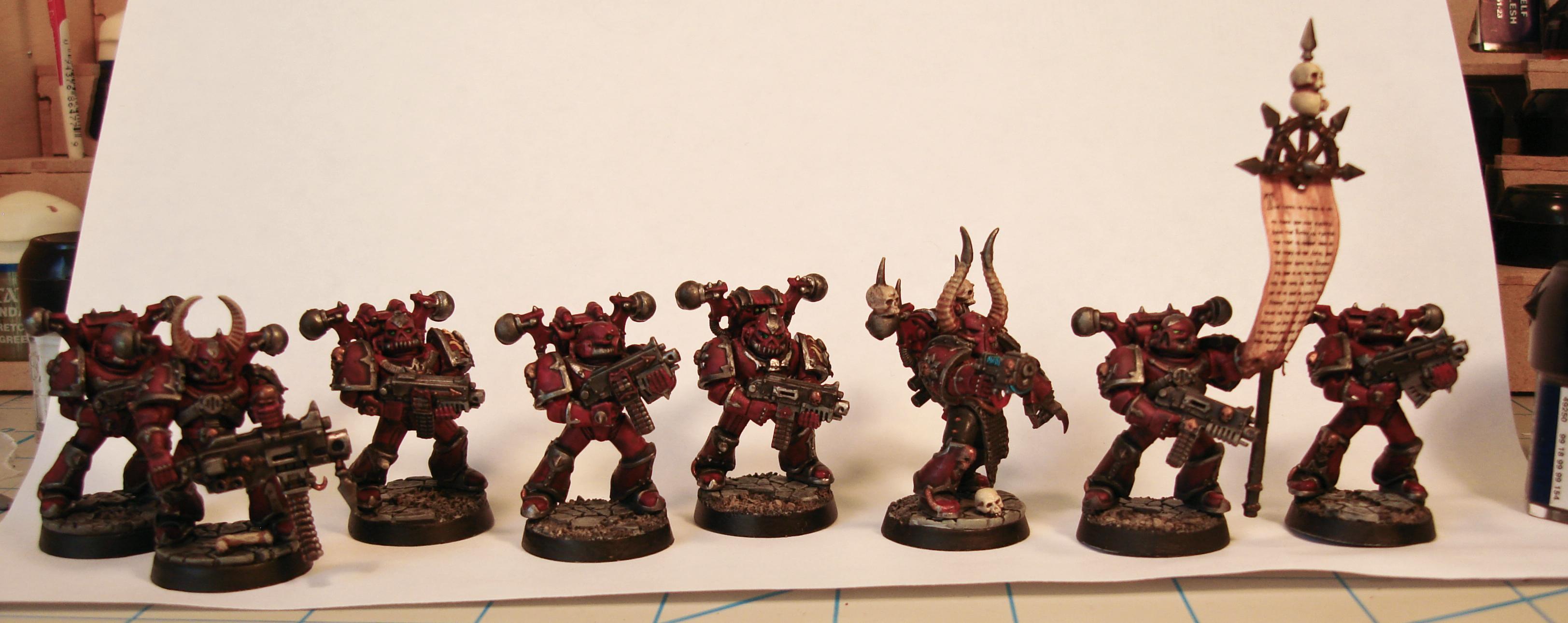 Chaos Space Marines, Squad, Word Bearers