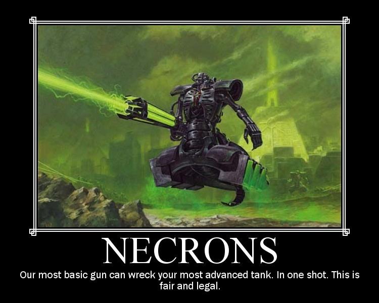 Motivational Poster, Necrons, Warhammer 40,000
