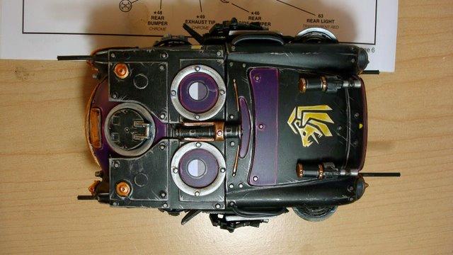 Dune, Skimmer, Sardaukar Ground Car Painted Top