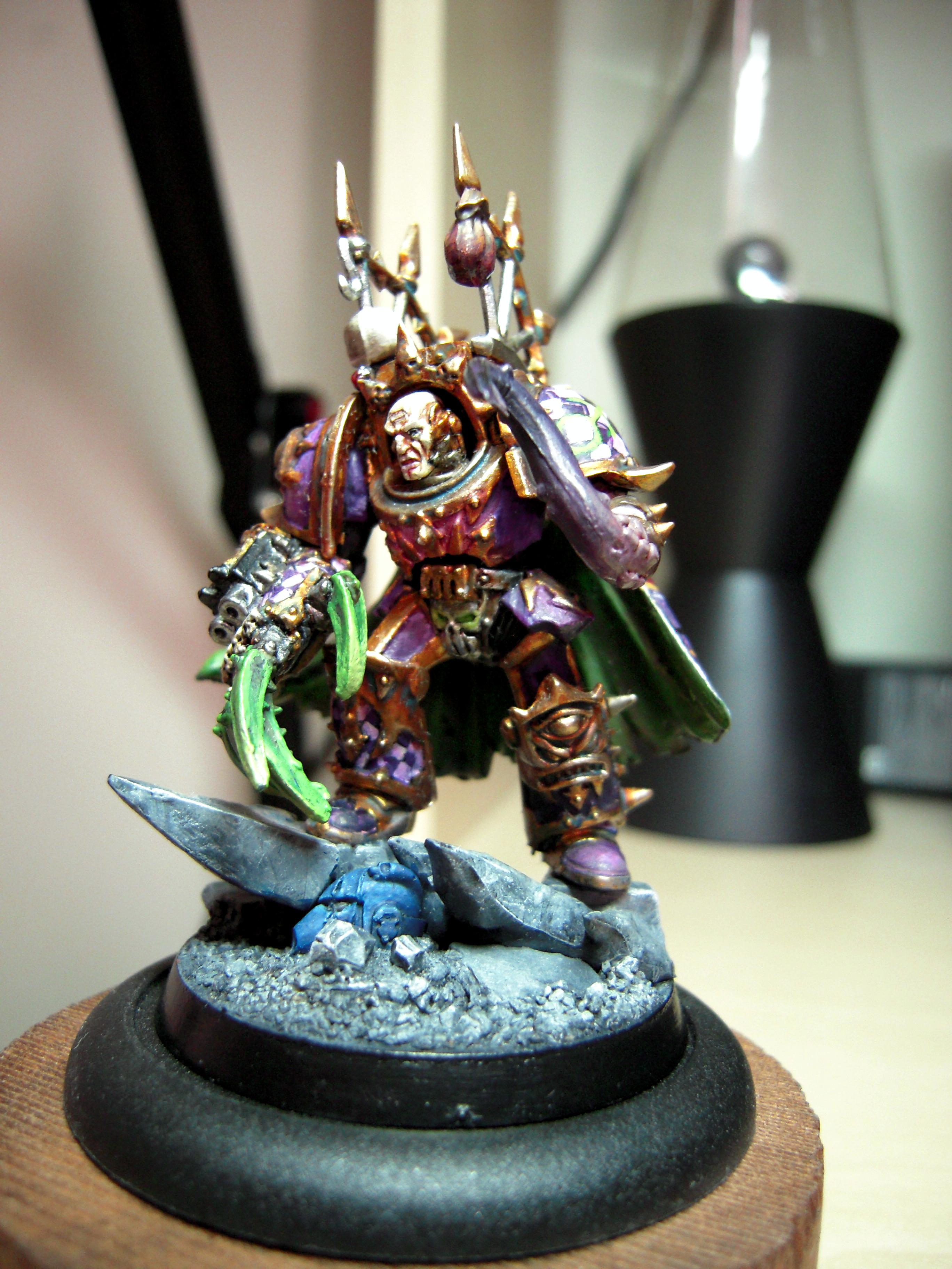 Chaos Space Marines, Lord, Terminator Armor, Warhammer 40 K