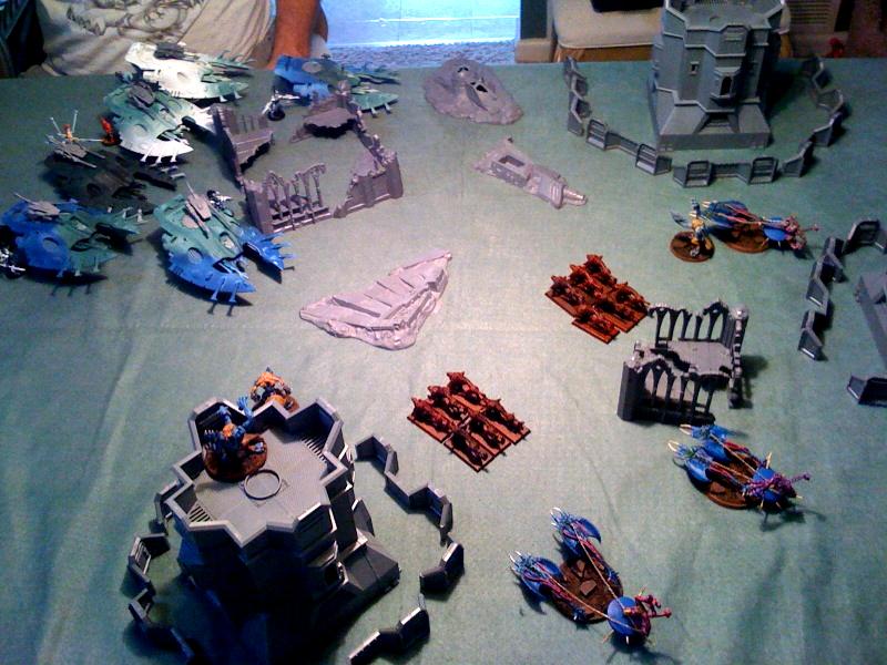 Battle Report, Daemons, Eldar, Tzeentch