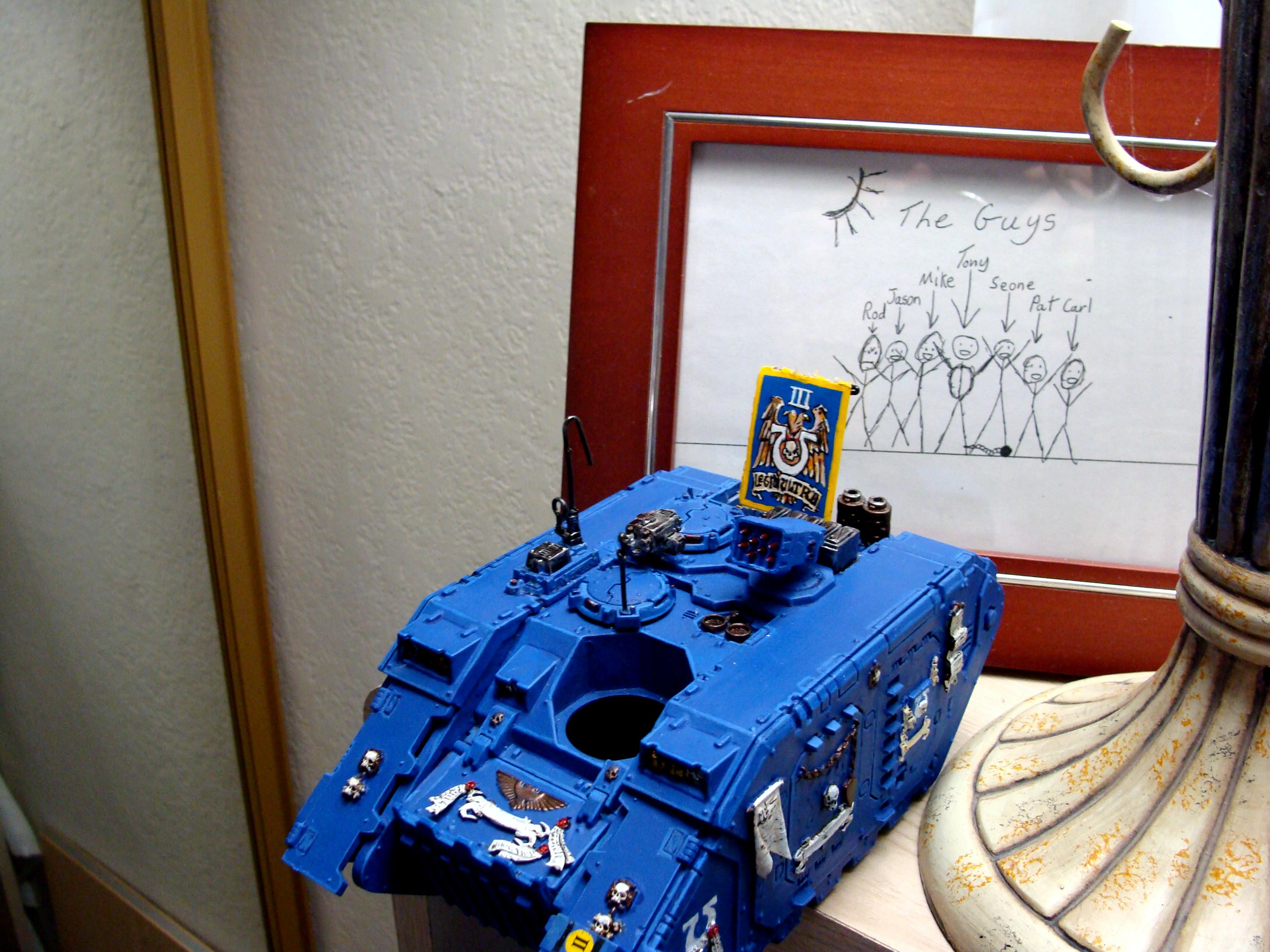 Land Raider, Space Marines, Ultramarines, Wh40000