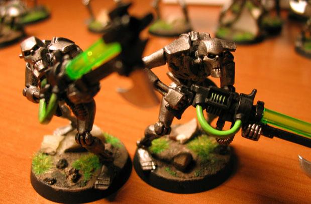 Necrons, Scarabs, Warriors