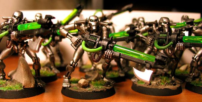 Necrons, Scarabs, Warriors