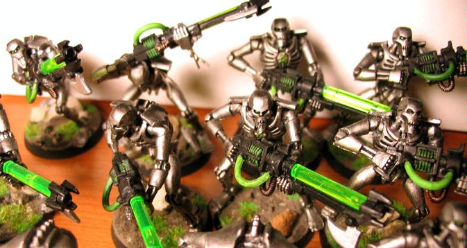 Necrons, Scarabs, Warriors