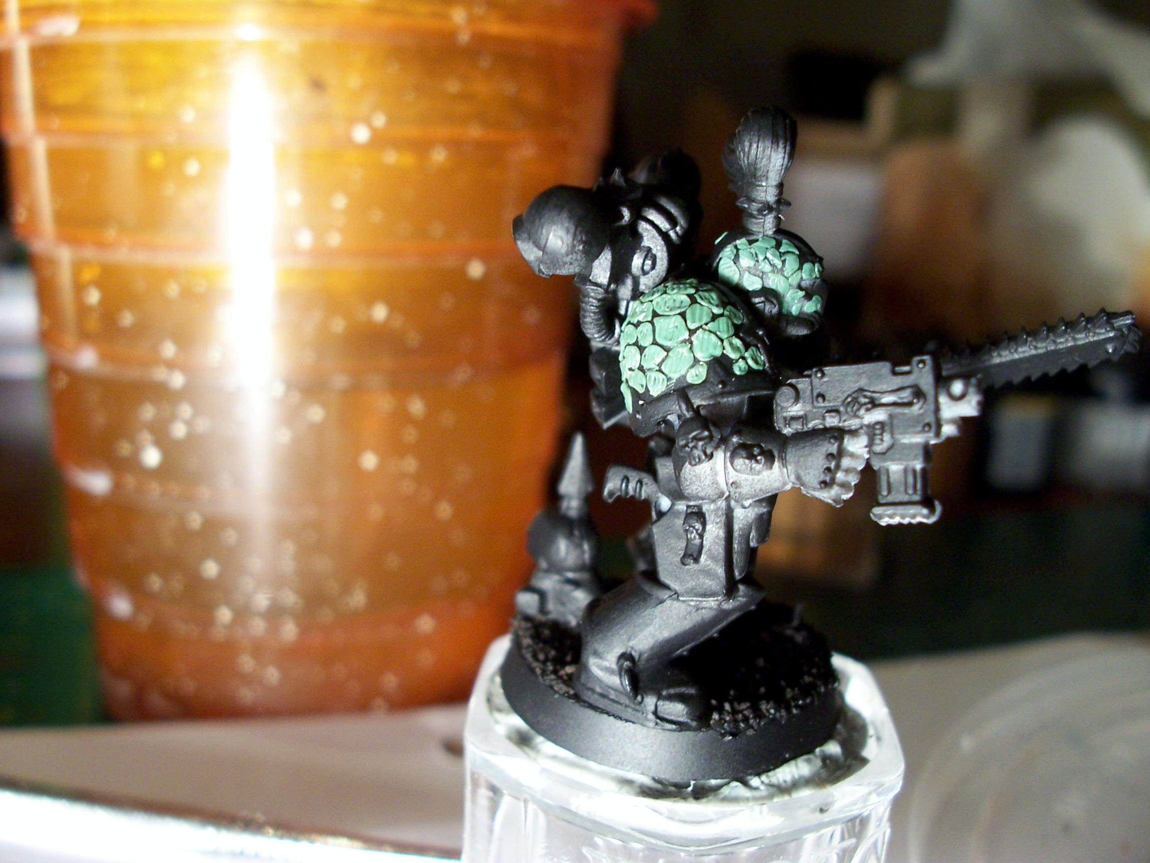 Alpha Legion, My attempt at Scales for my Alpha Legion Chosen