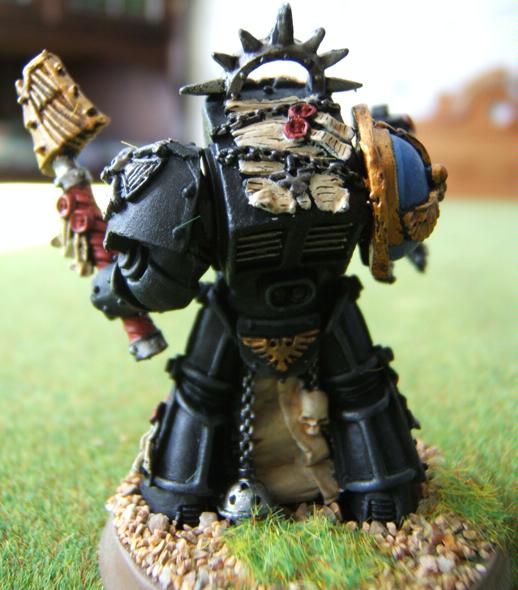 Smurfs, Space Marines, Superior, Ultramarines, Warhammer 40,000, Wip Chaplain