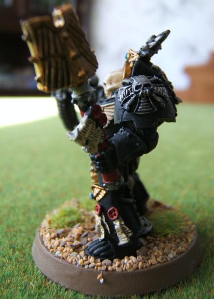 Smurfs, Space Marines, Superior, Ultramarines, Warhammer 40,000, Wip Chaplain