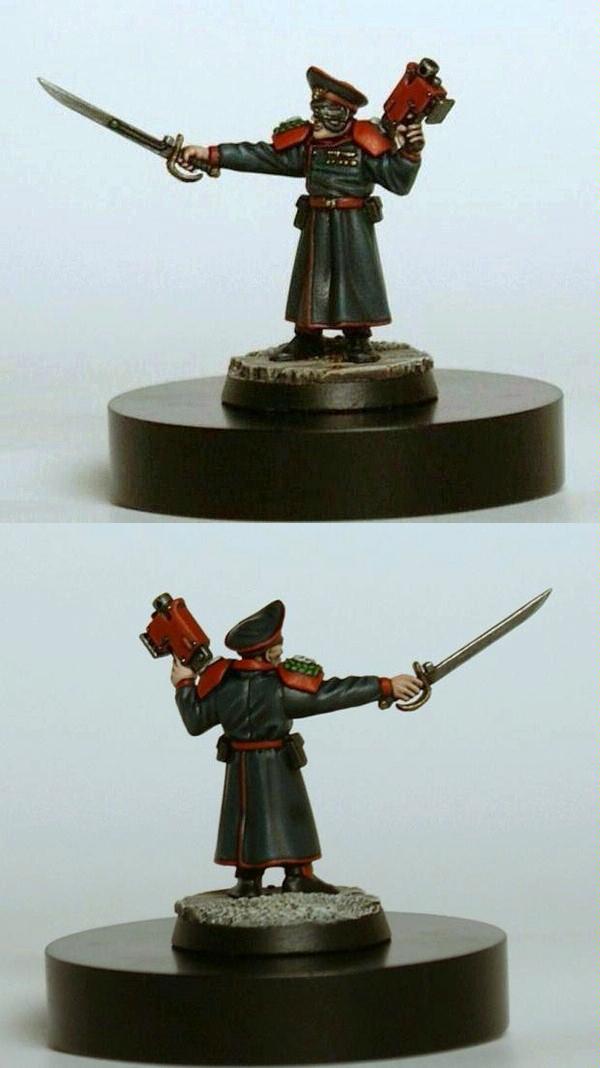 Commissar, Imperial Guard, Tank Commander