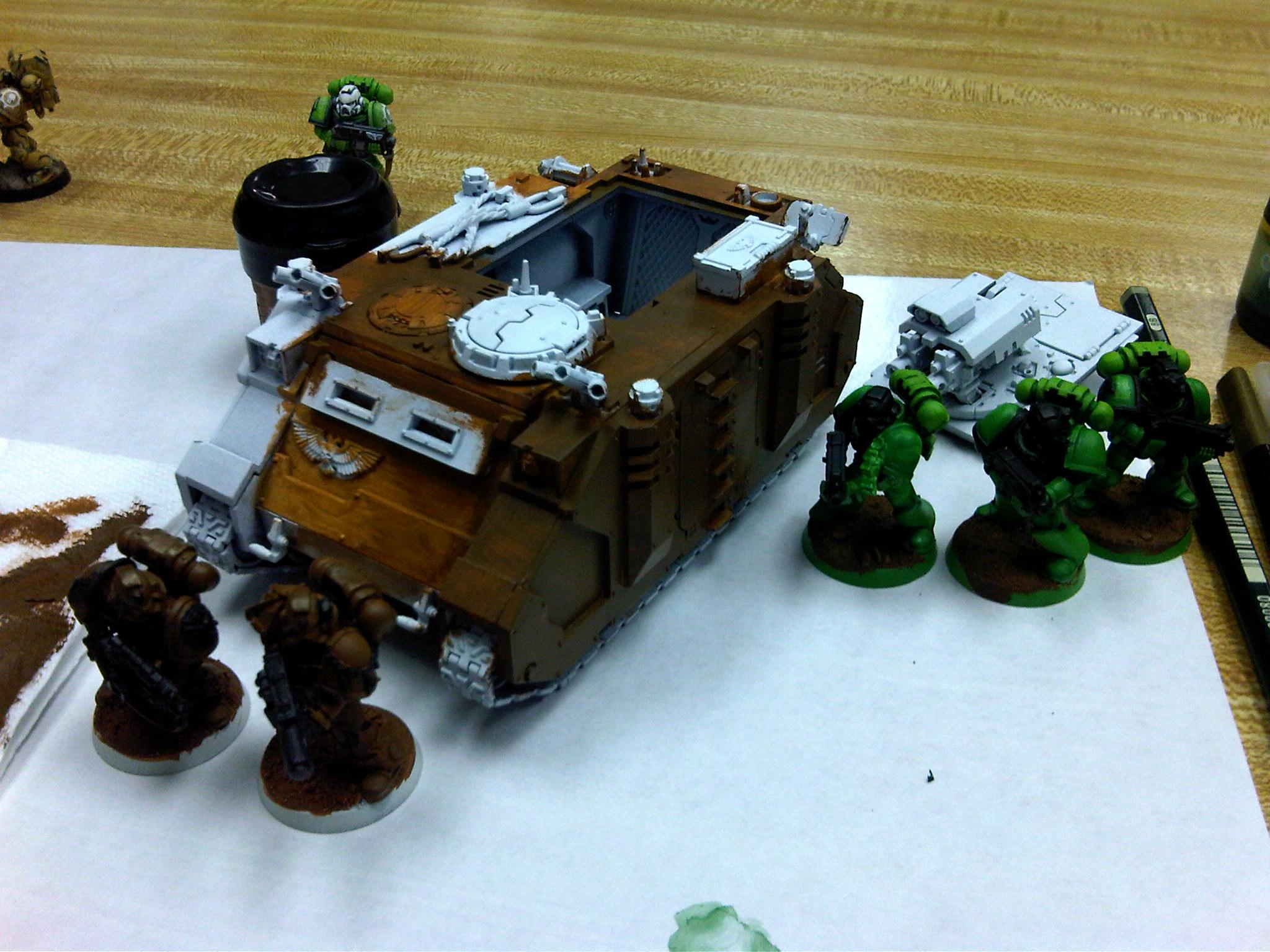 Badab War, Razorback, Sons Of Medusa, Space Marines, Warhammer 40,000, Work In Progress