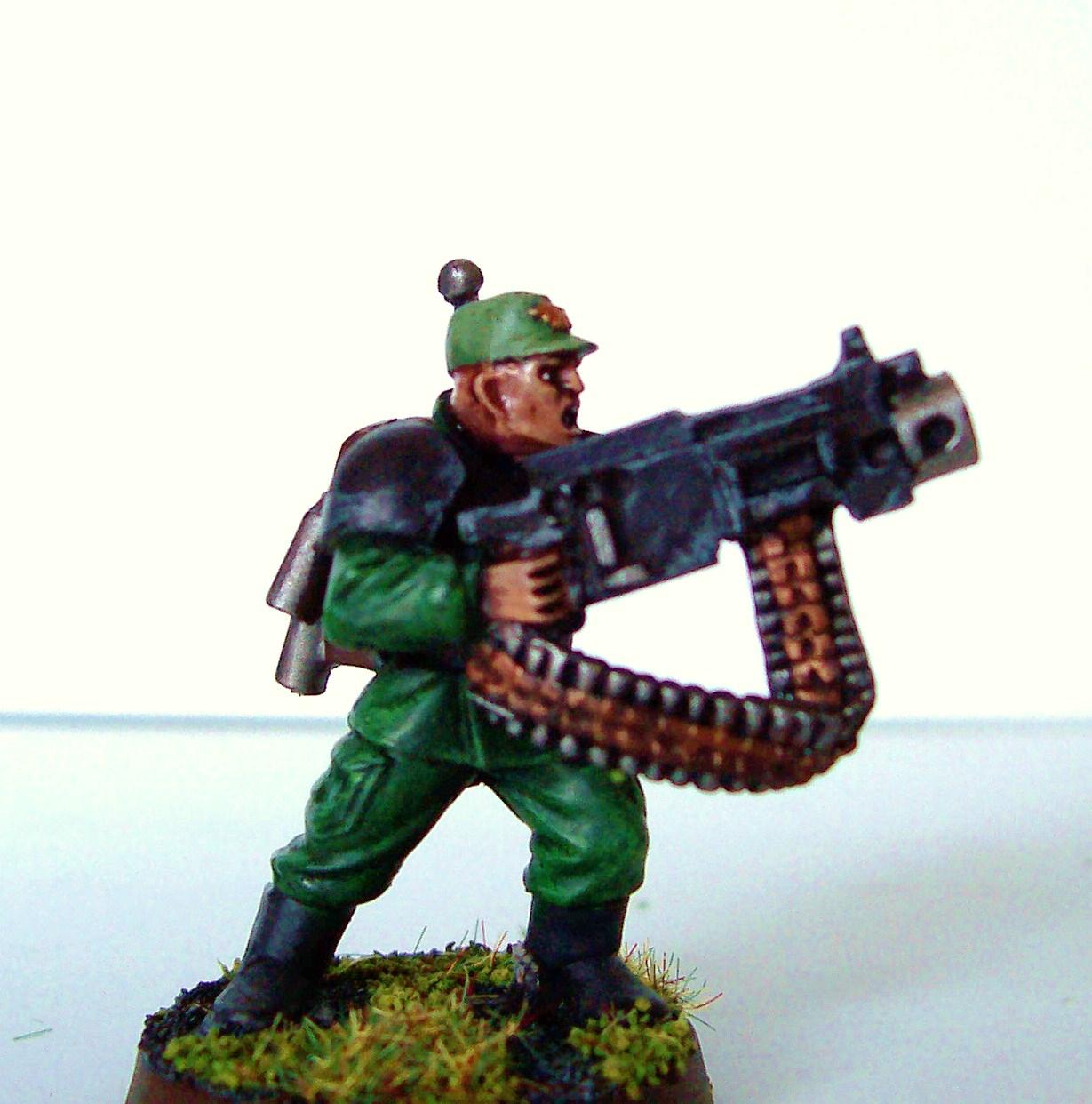 Conversion, Imperial Guard, Sgt Harker, Warhammer 40,000