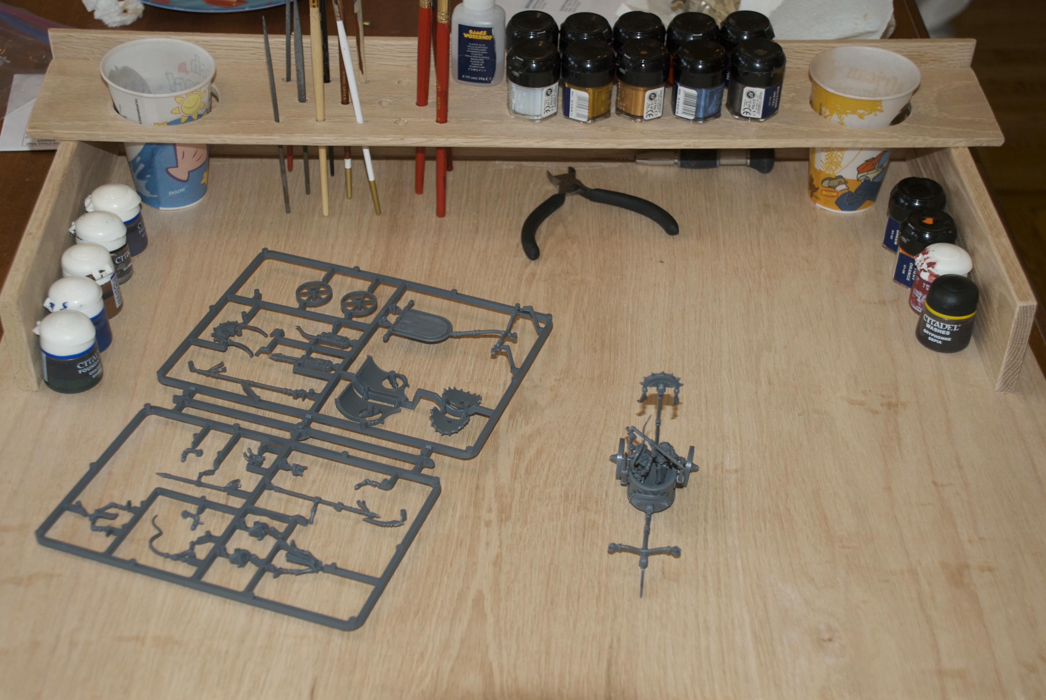 Project, Paint Station (scale)