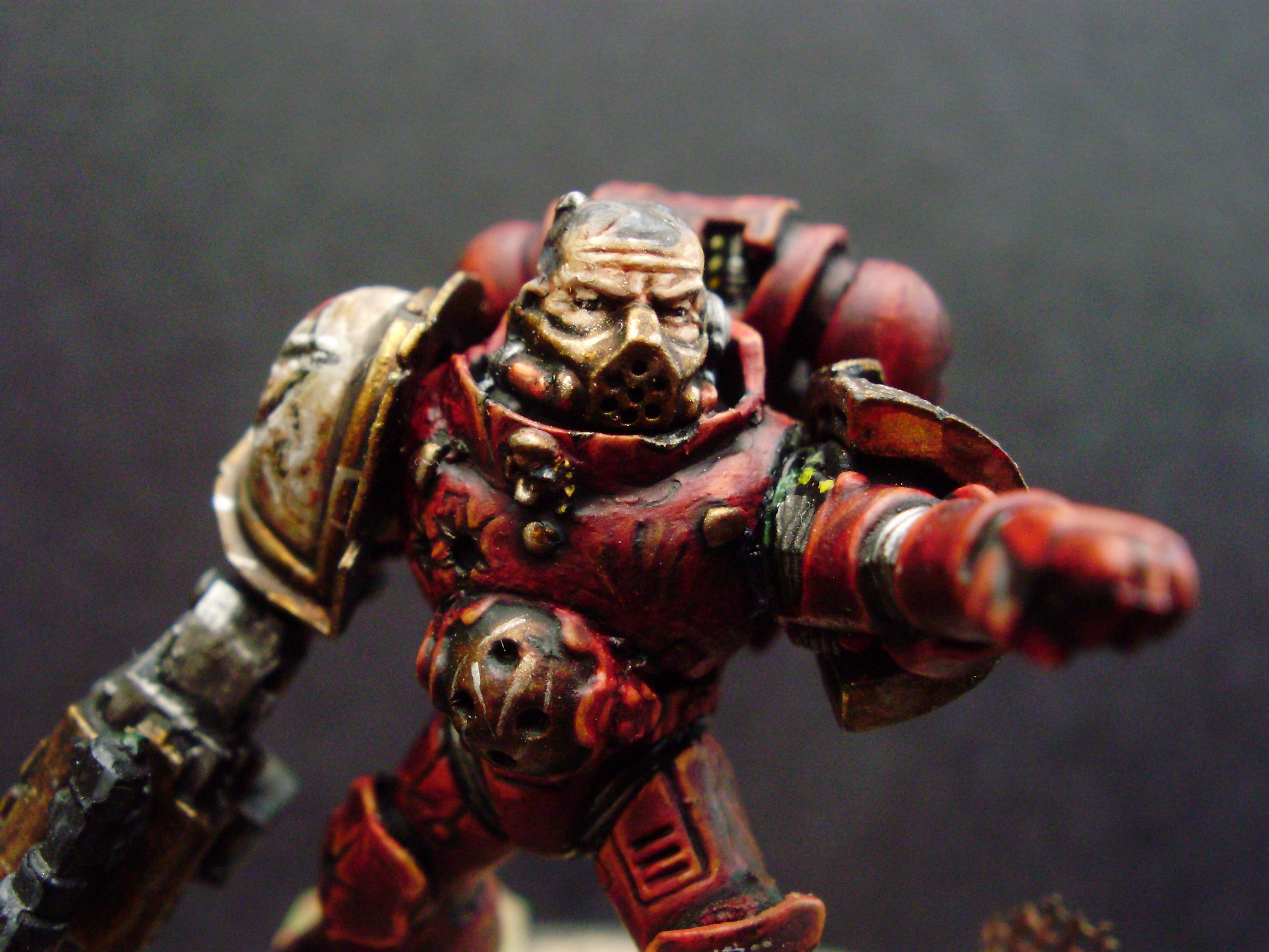 Closeup, Good Paintng, Space Marines, Veteran
