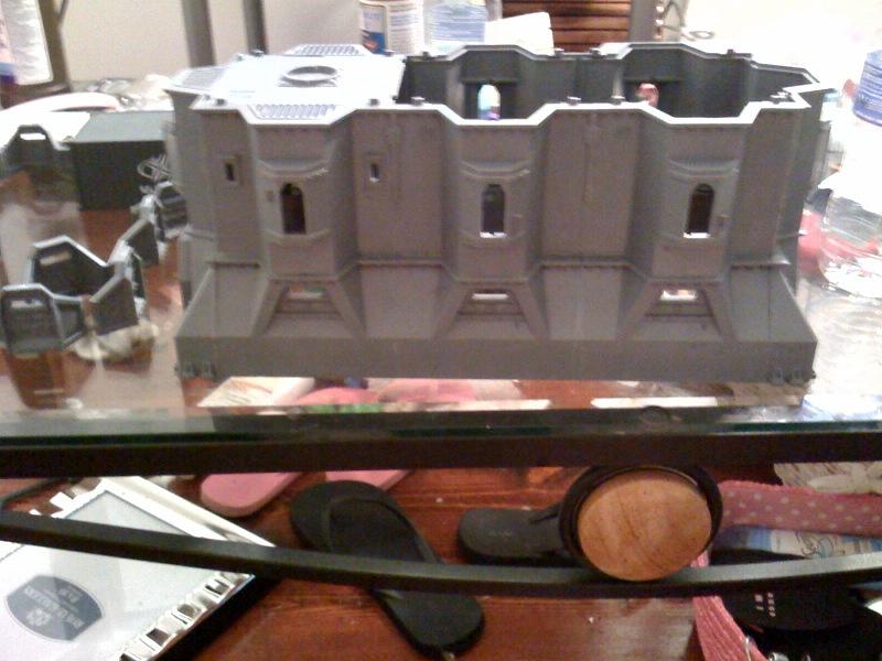 Heres the start, i got two bastions kits going with 3 long and 1 wide