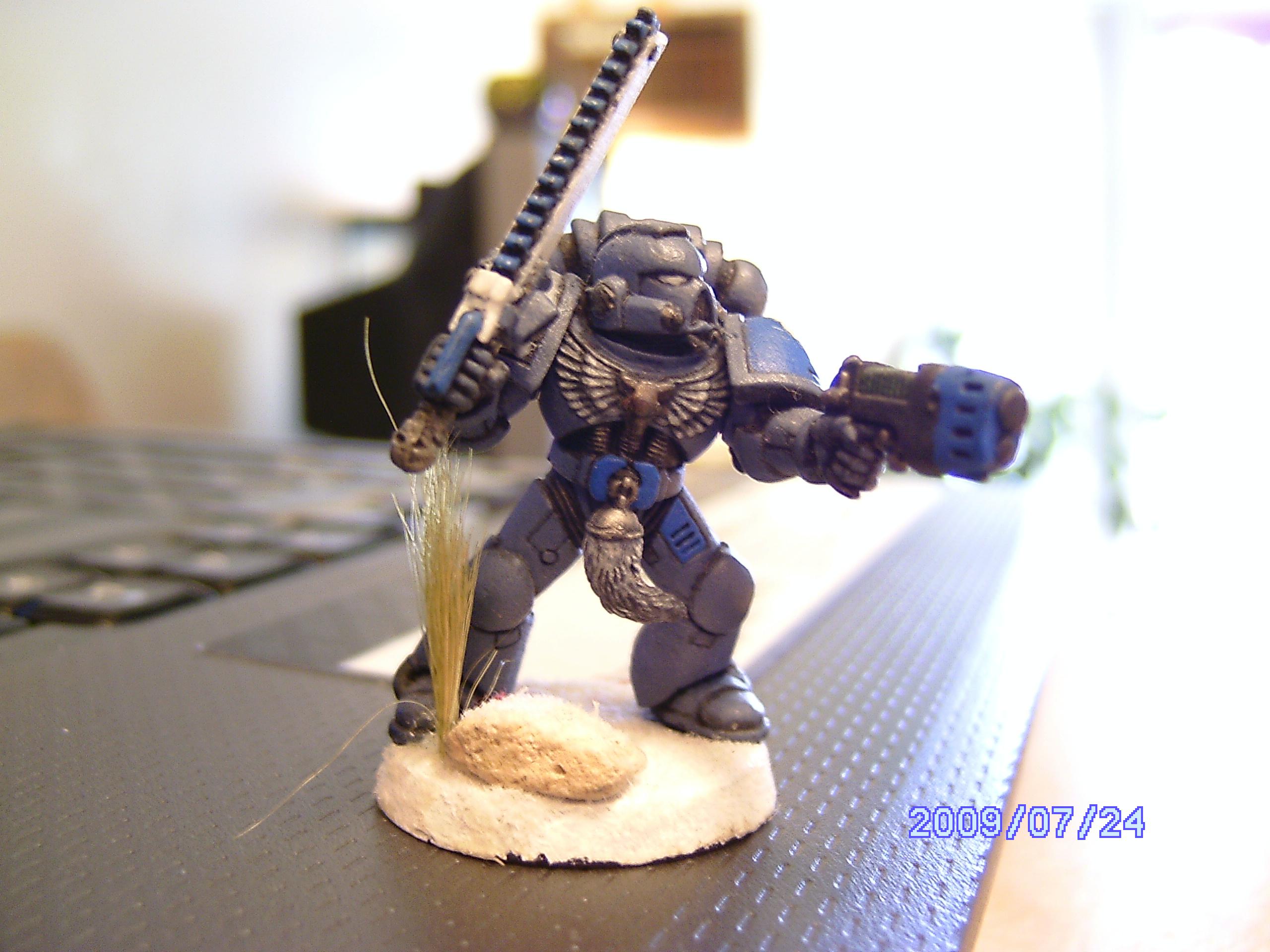 Blood Claw, Grey Hunter, Space Wolves, Warhammer 40,000, Wolf Lord Terminator