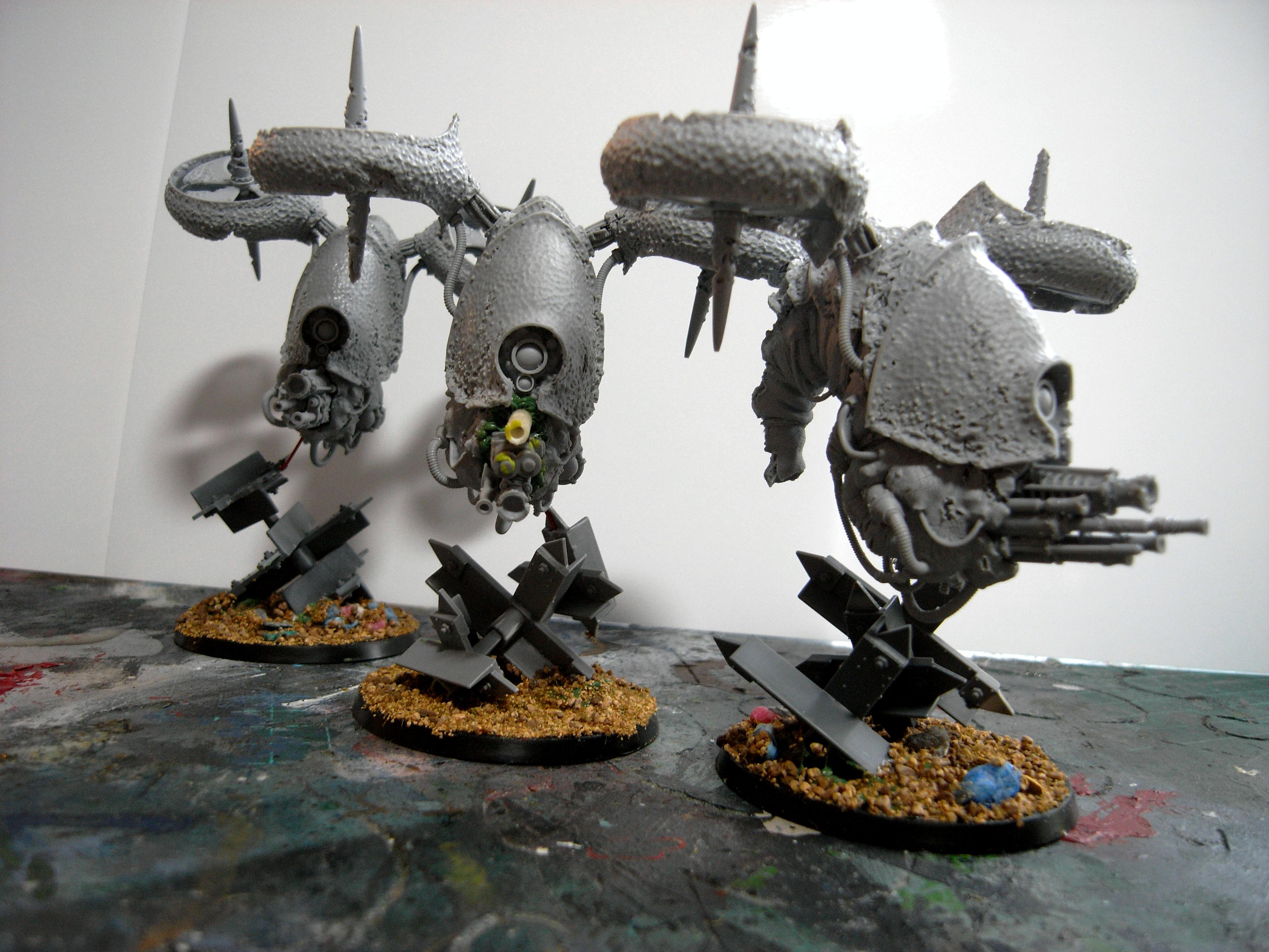 Blight Drones, Chaos, Chaos Space Marines, Nurgle, Work In Progress